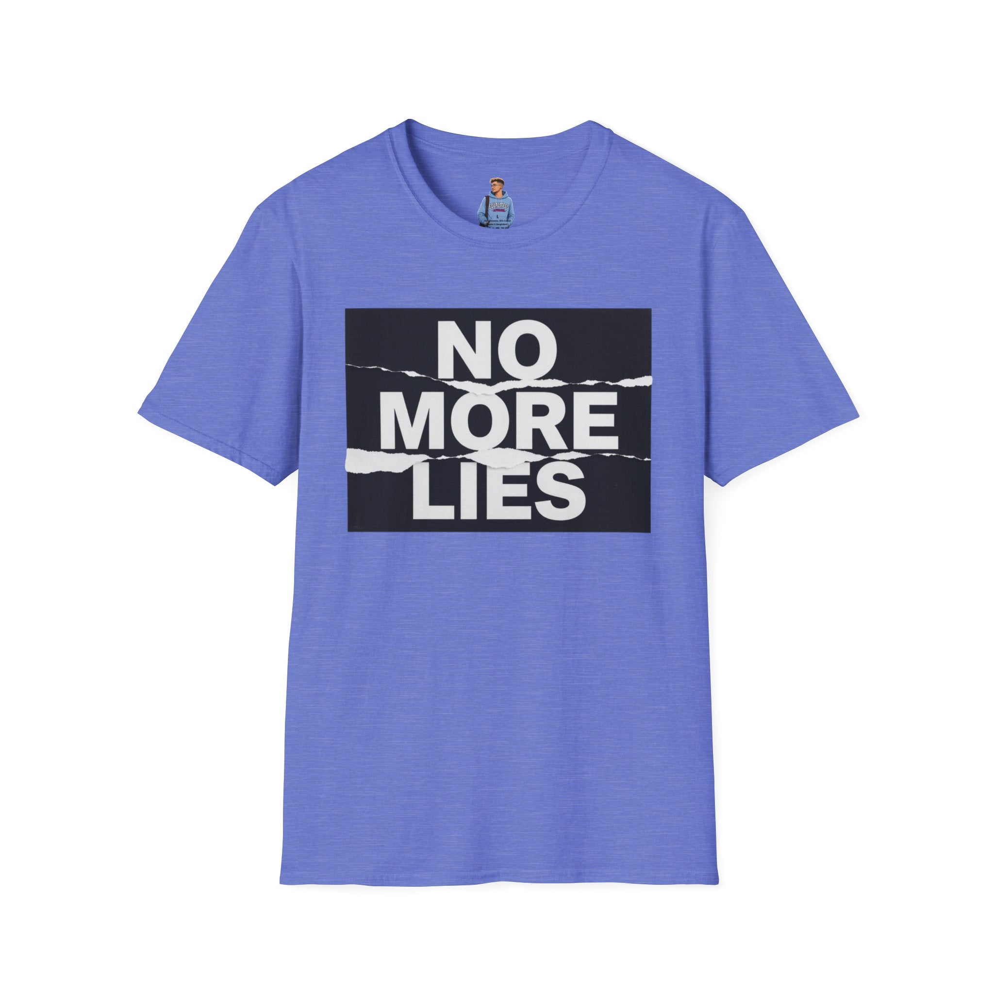 No More Lies T-Shirt — Bold Protest Graphic Tee