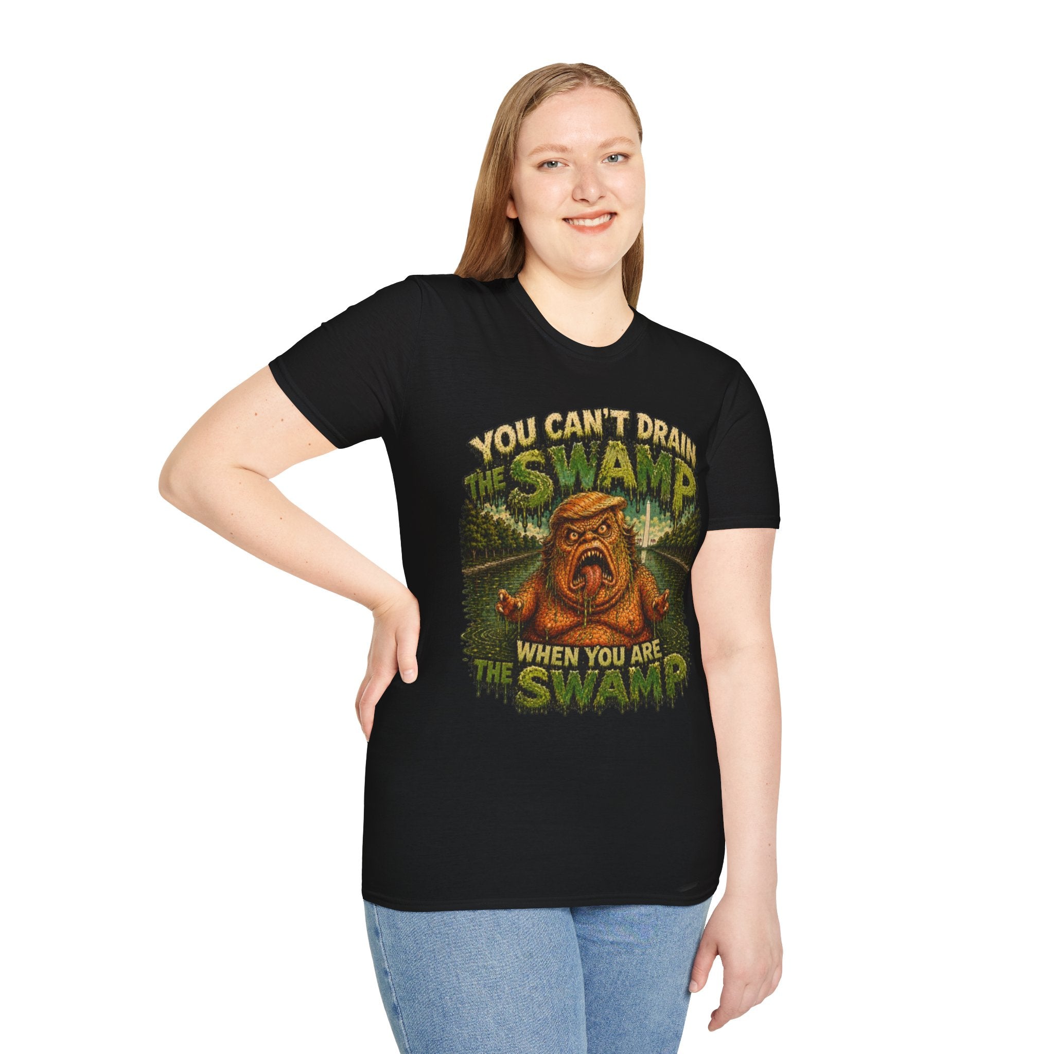 T-Shirt — "You Can't Drain the Swamp when you ARE the Swamp" Graphic Tee