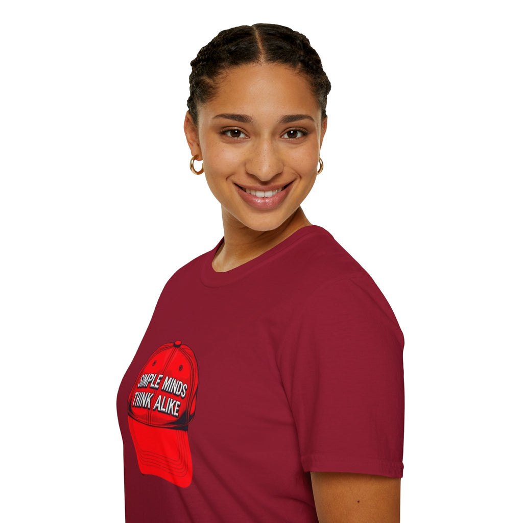 Simple Minds Think Alike T-Shirt' & 'Make America Think Again' Graphic Tee