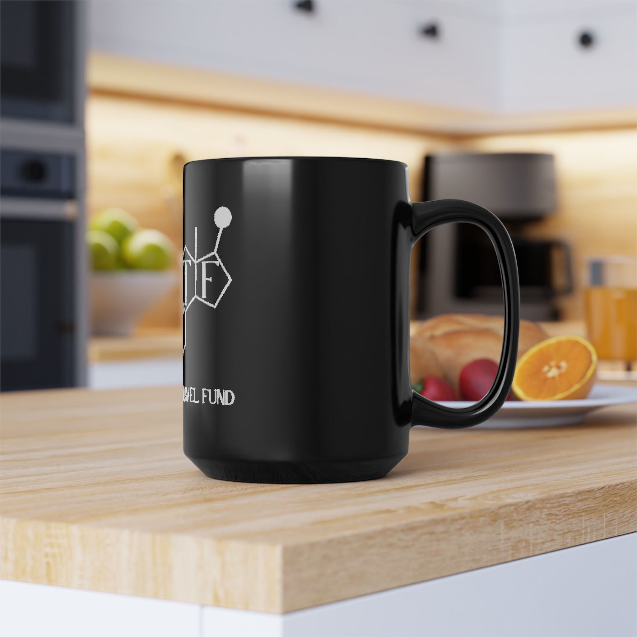 BTTF - Black Trans Travel Fund Black Ceramic Mug 11oz/15oz