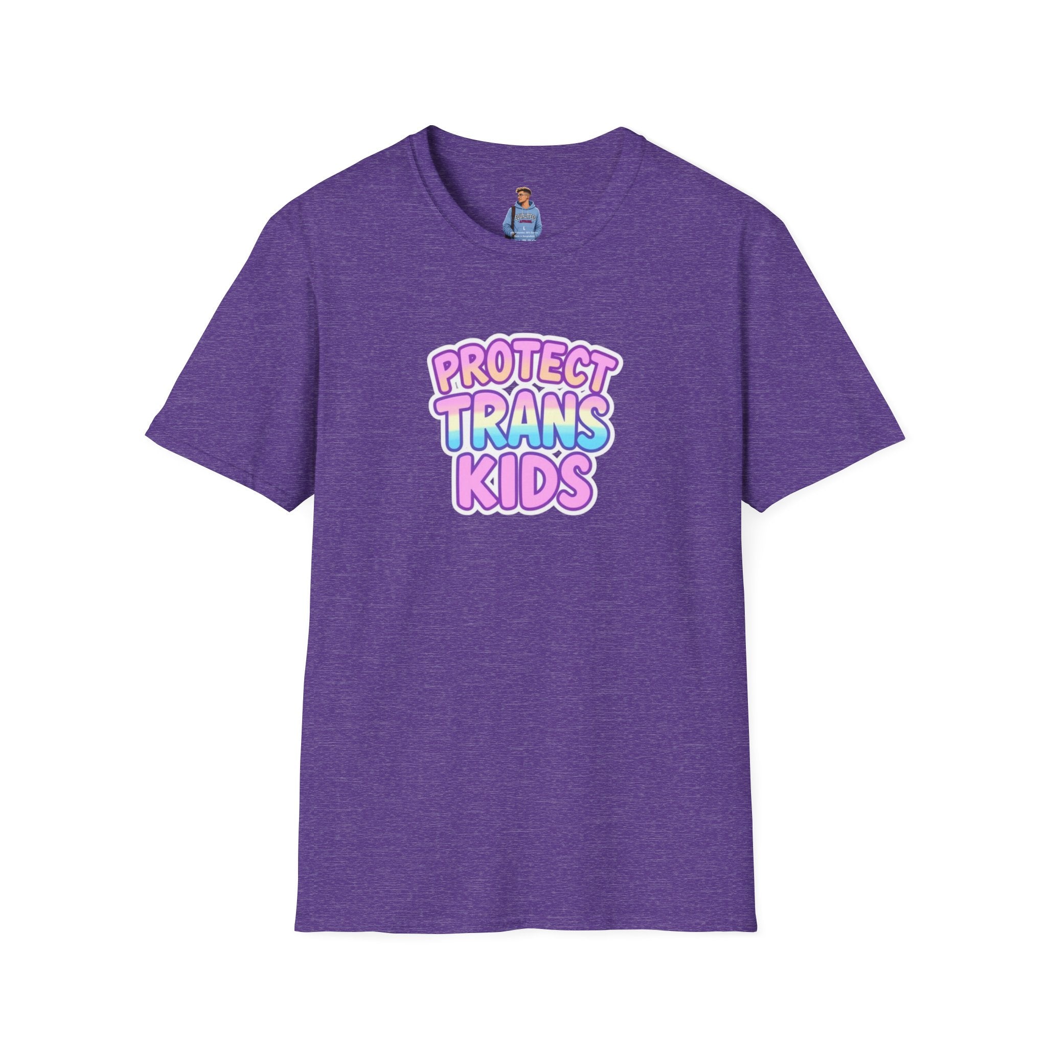 Camiseta unisex Softstyle - Camiseta infantil Protect Trans