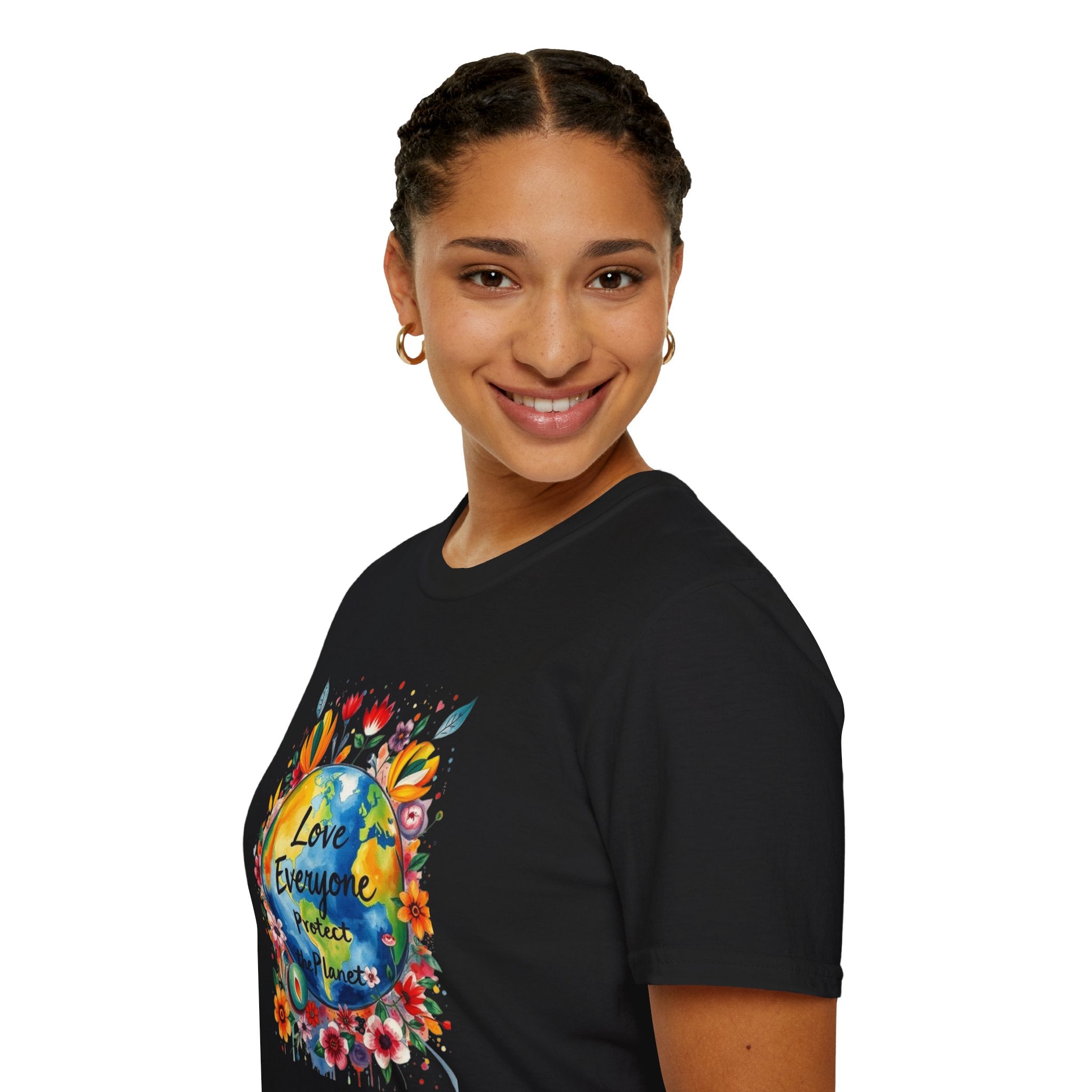 Love Everyone Protect The Planet T-Shirt