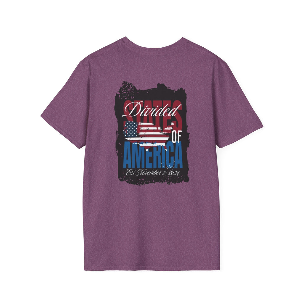 Divided States of America Graphic Tee Softstyle Unisex T-Shirt
