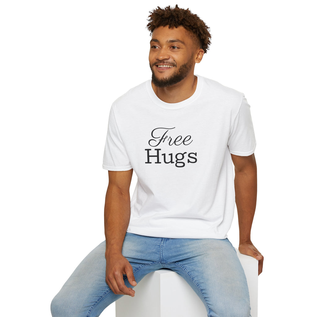 Camiseta unisex de estilo suave con mensaje de apoyo emocional