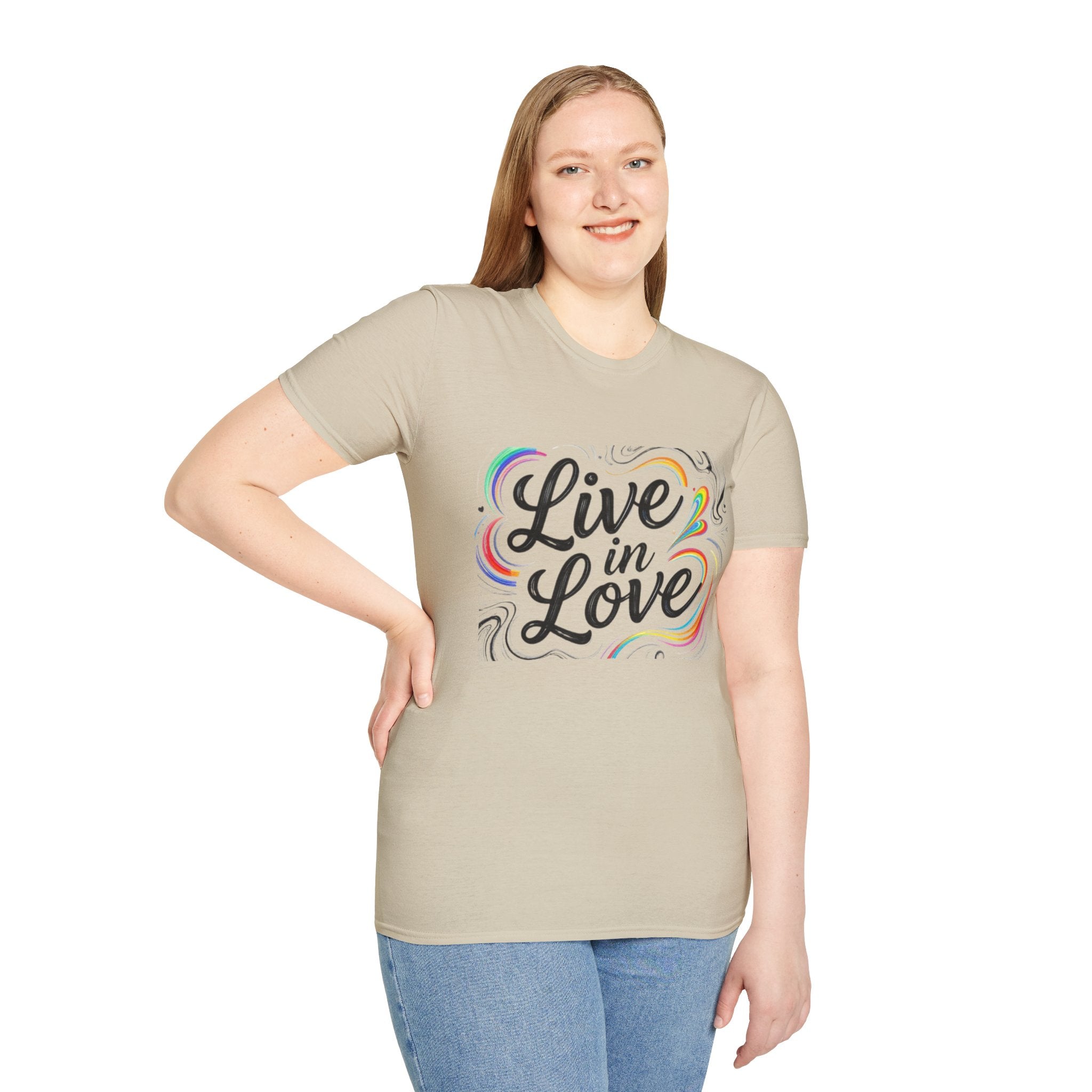 Live in Love Inspirational T-Shirt