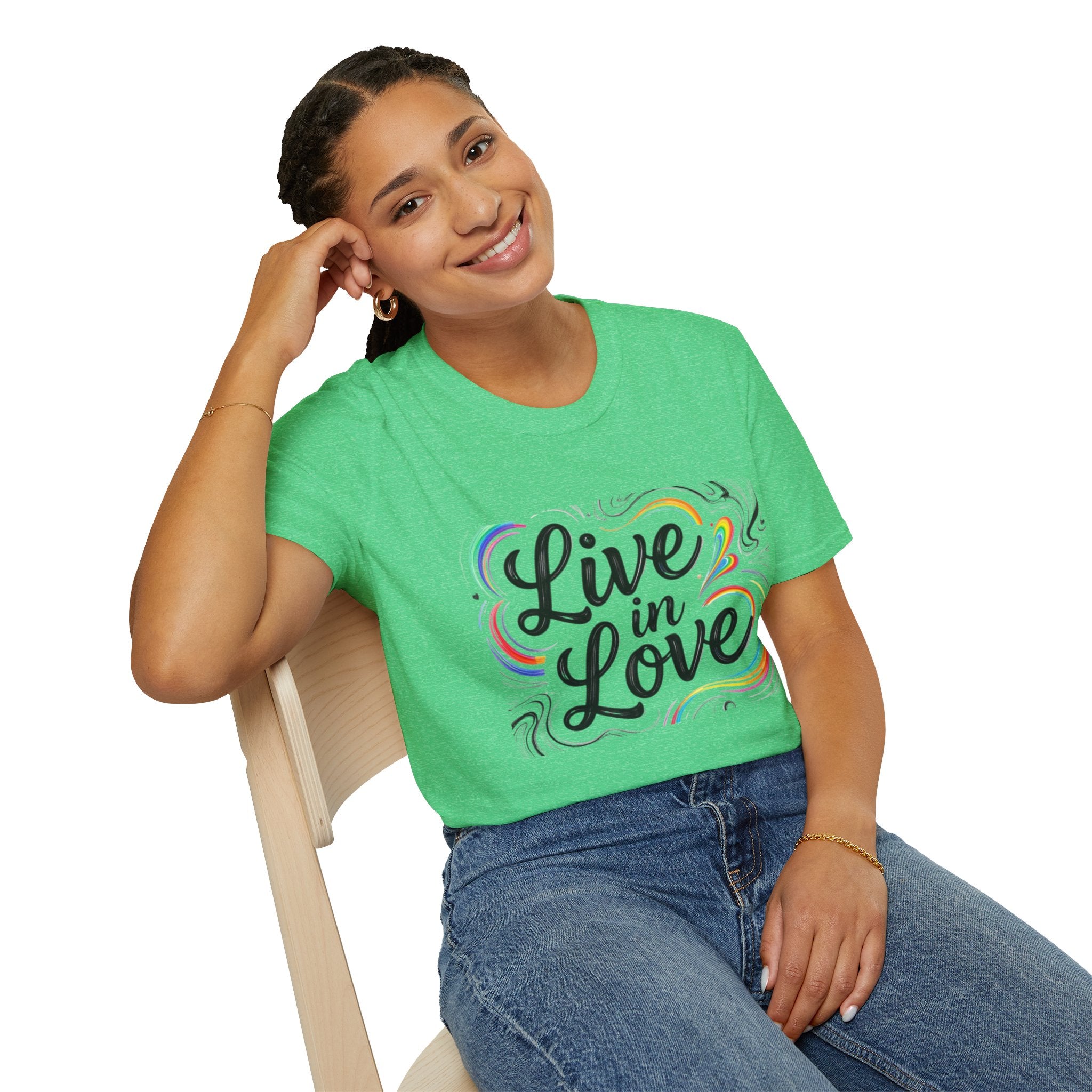 Live in Love Inspirational T-Shirt