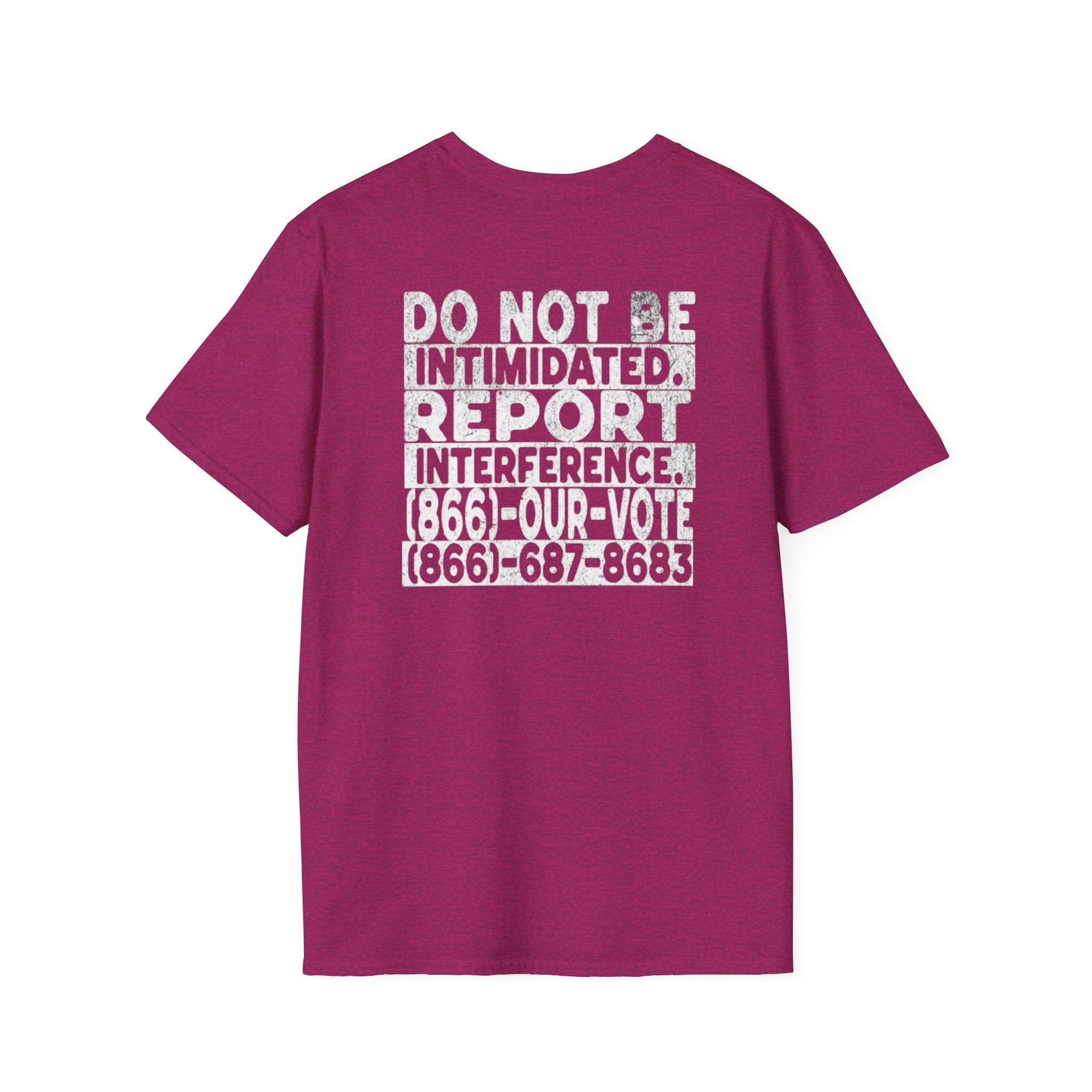 Know Your Rights Voter English T-Shirt