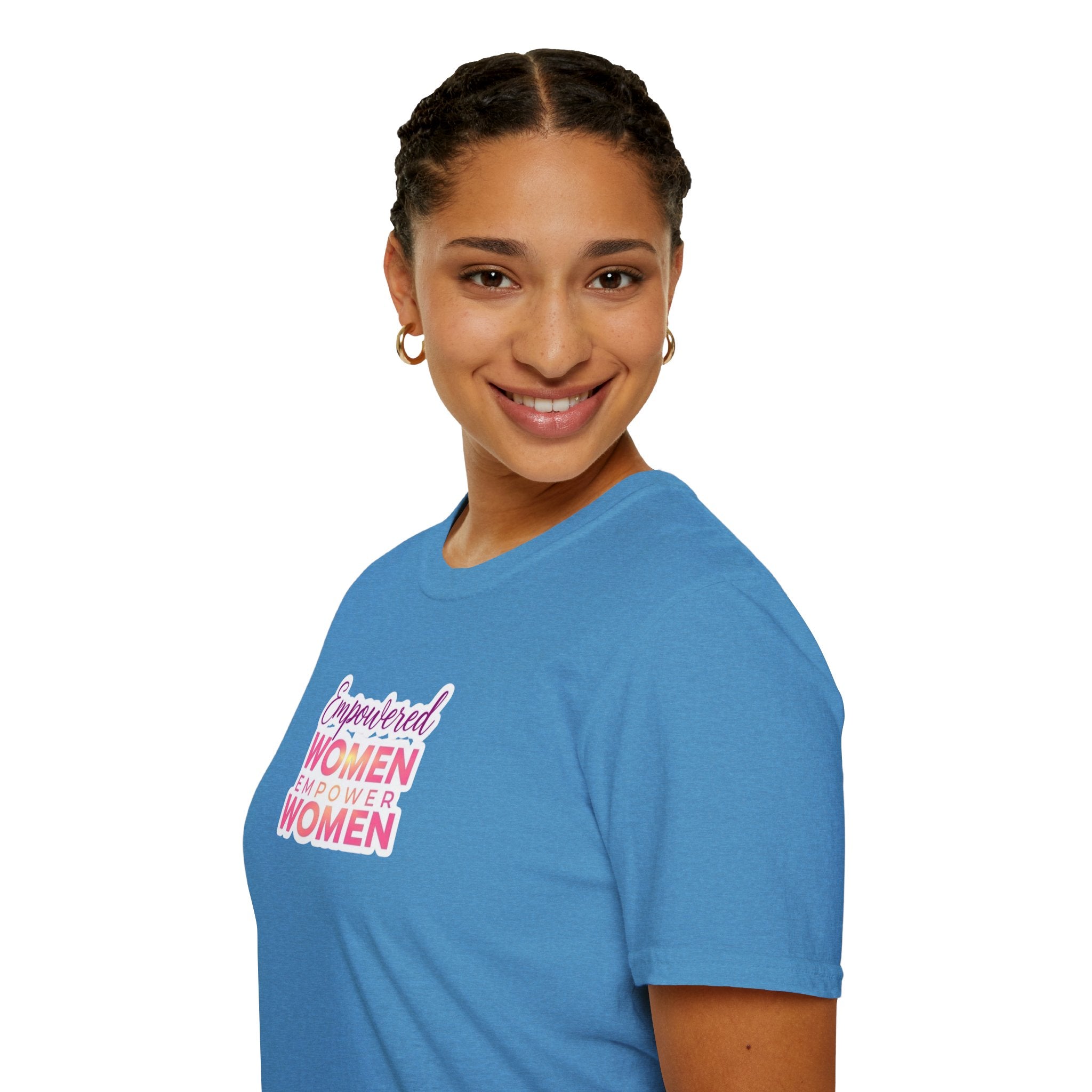 Empowered Women T-Shirt | Unisex Softstyle Tee for Women’s Empowerment