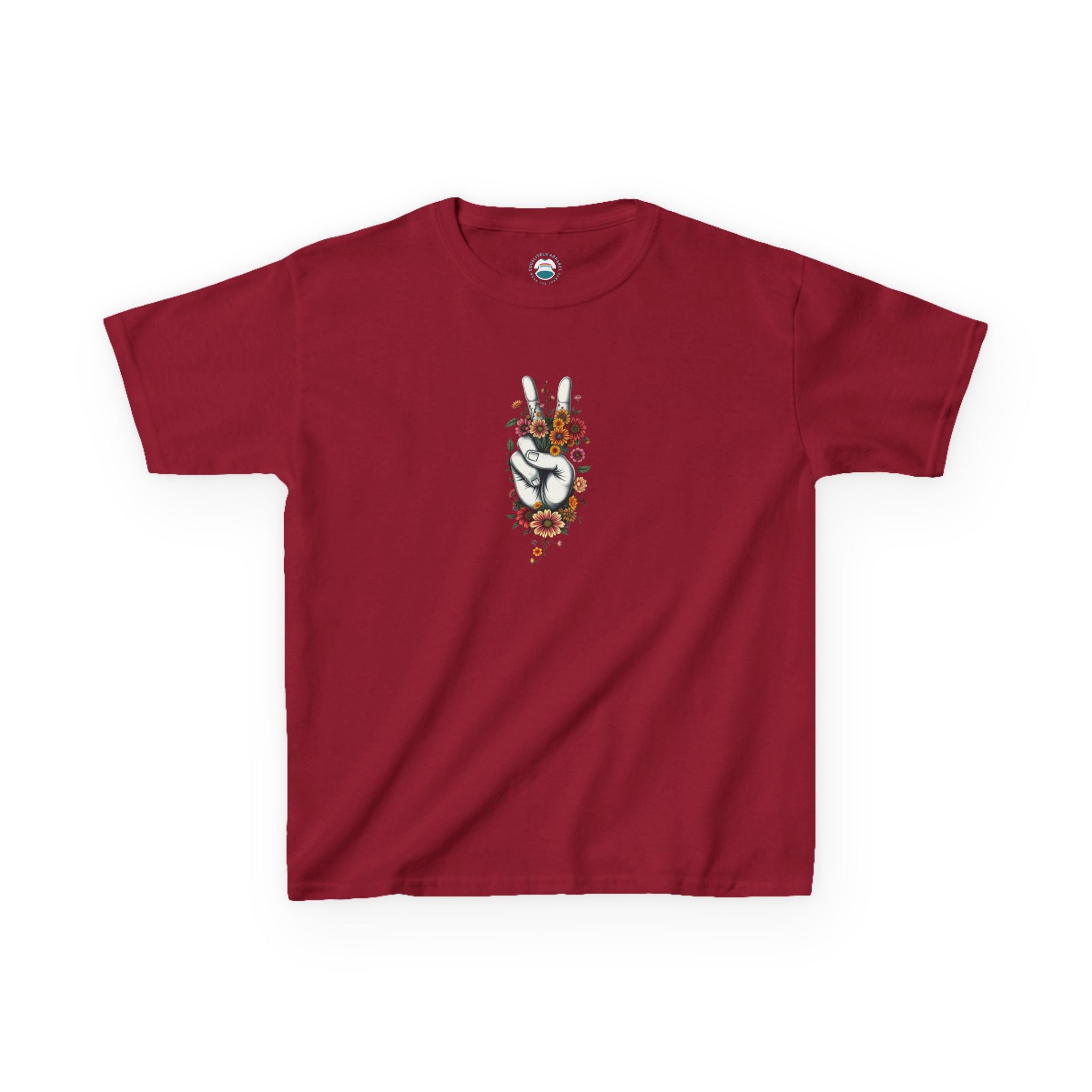 Grow Peace Kids Heavy Cotton™ Tee - EqualiTees.Me