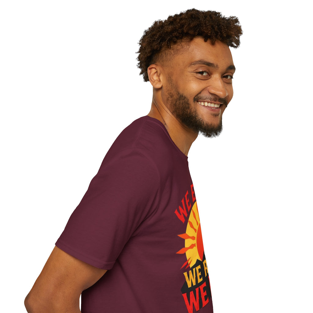 Unisex Softstyle T-Shirt, We Exist We Resist We Rise