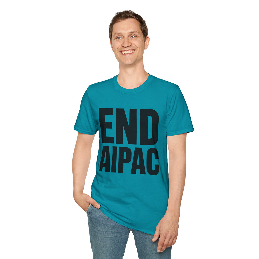 END AIPAC Bold Protest T-Shirt