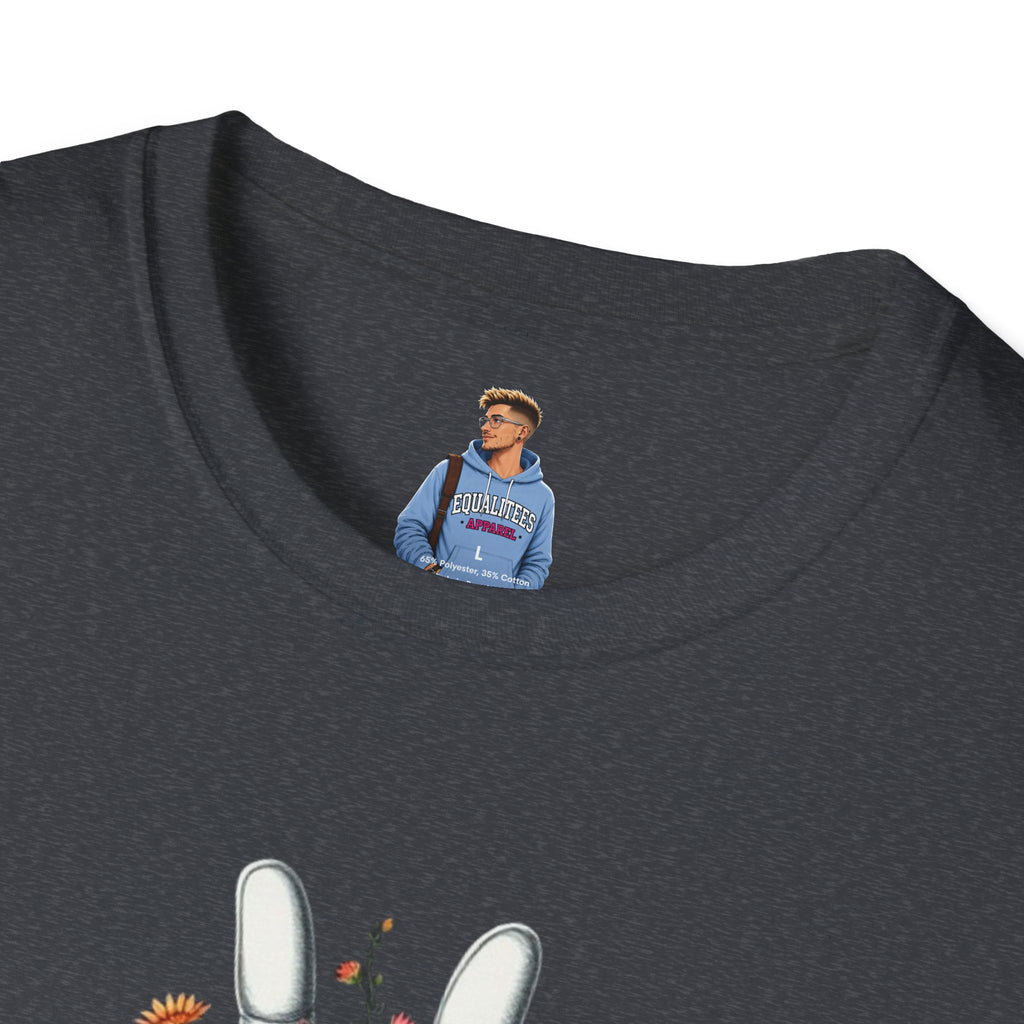 Camiseta unisex de estilo suave Grow Peace: inspiración boho, perfecta para festivales y uso diario