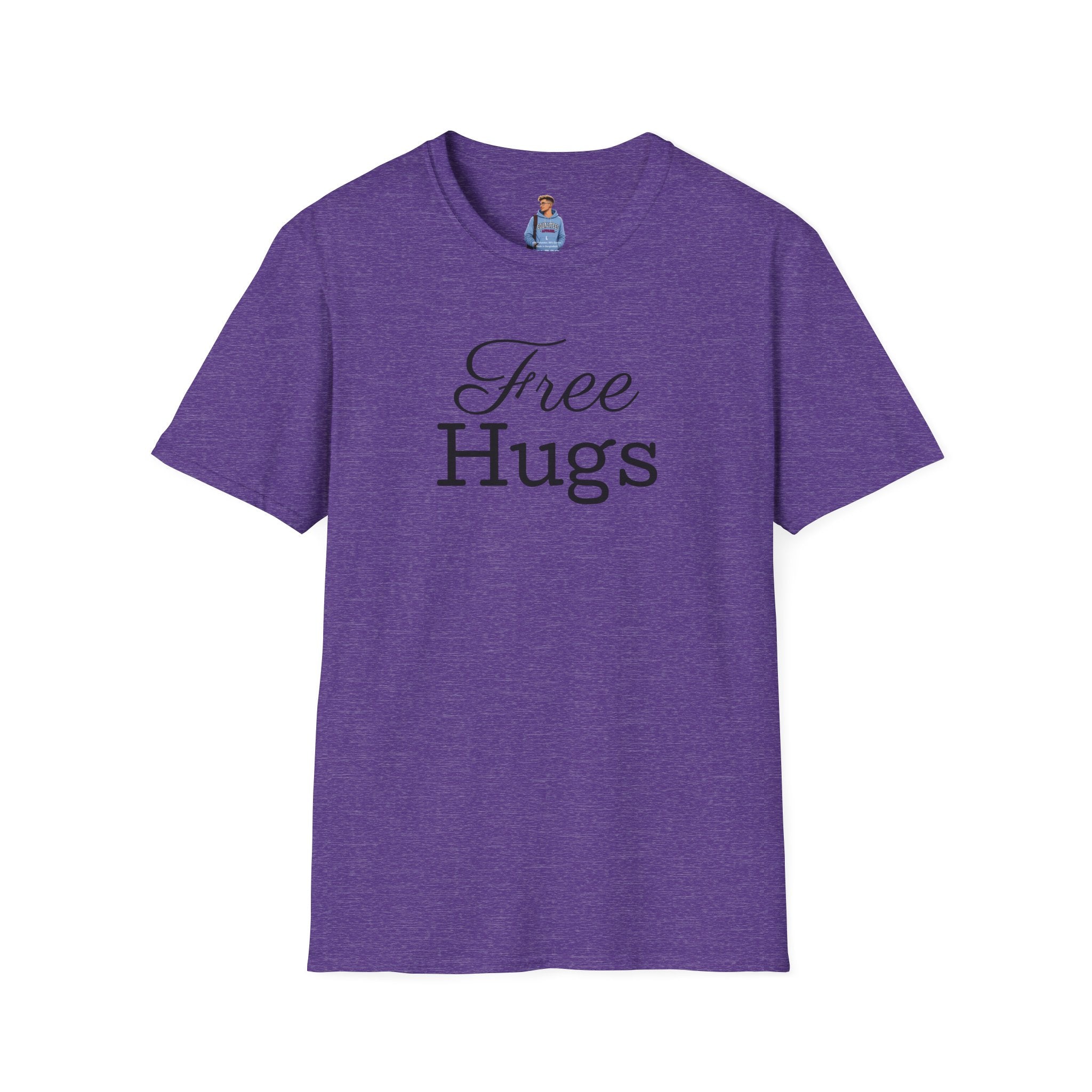 Camiseta unisex de estilo suave con mensaje de apoyo emocional