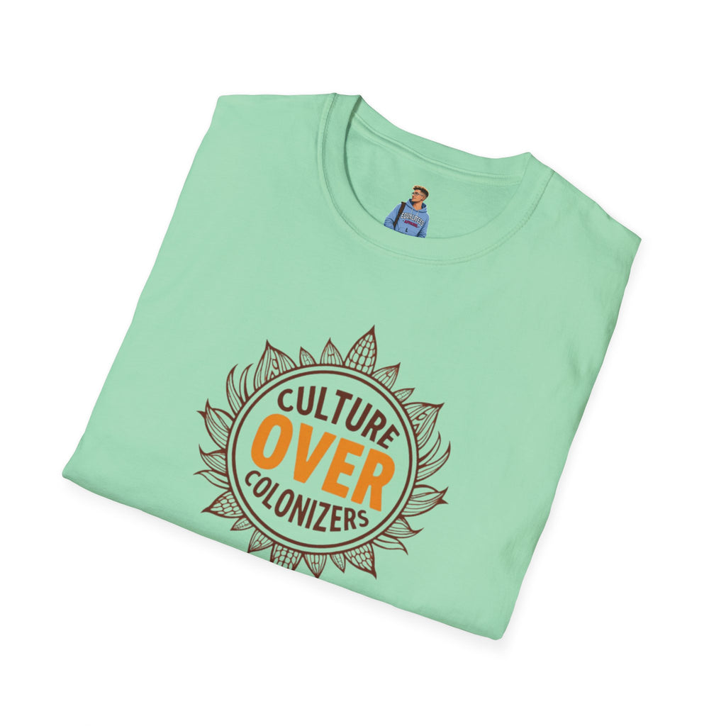 Culture Over Colonizers Unisex Softstyle T-Shirt