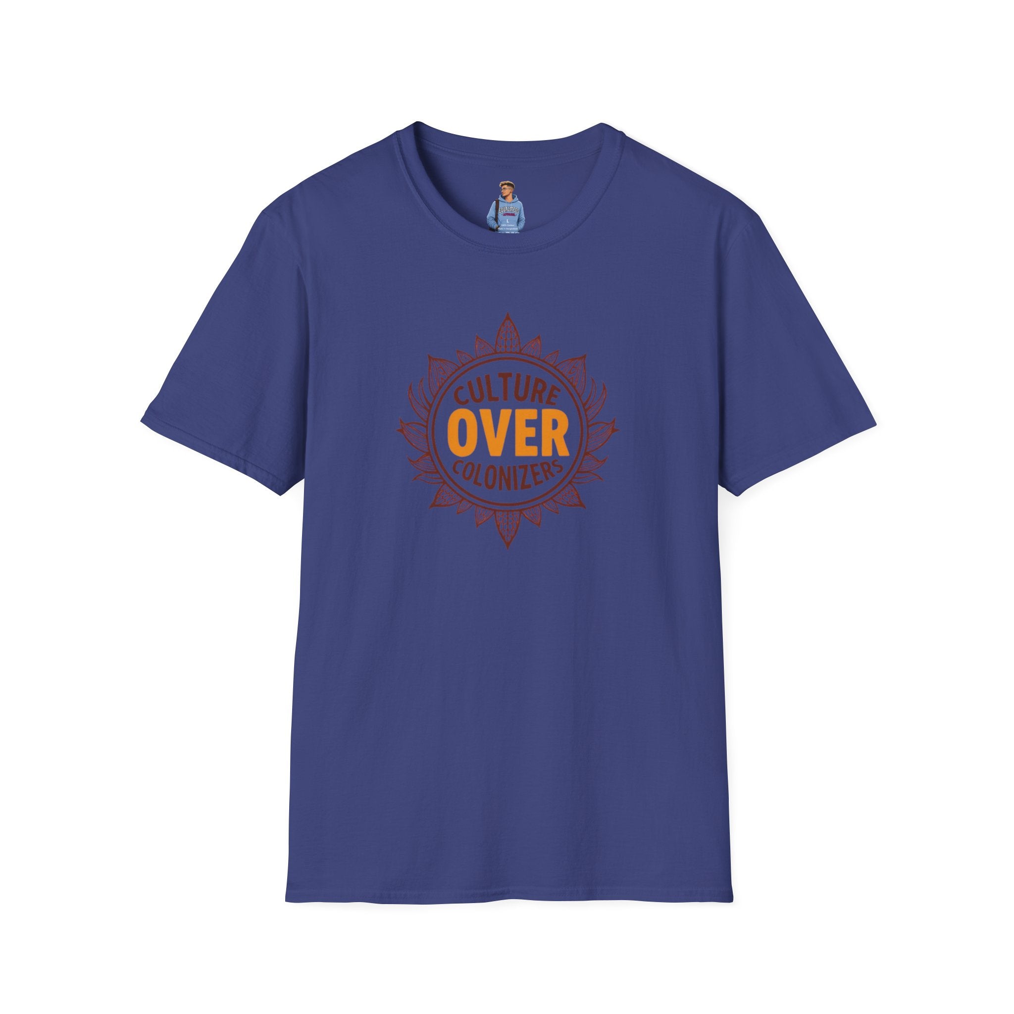 Culture Over Colonizers Unisex Softstyle T-Shirt