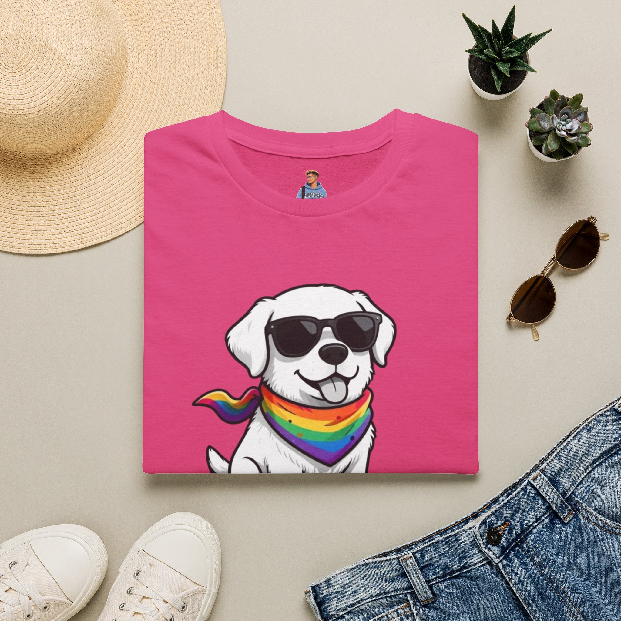 Cute Puppy Pride T‑Shirt