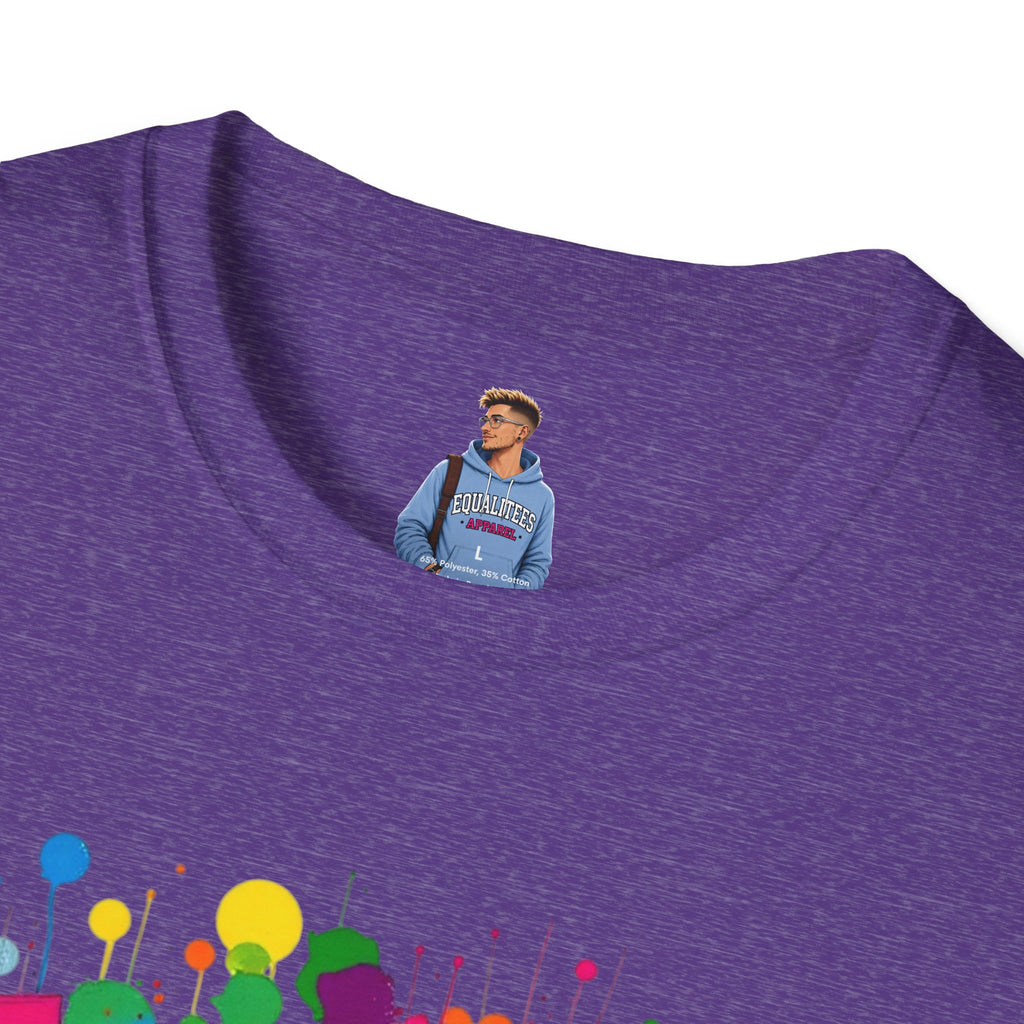 Juntos nos levantamos Camiseta unisex de estilo suave