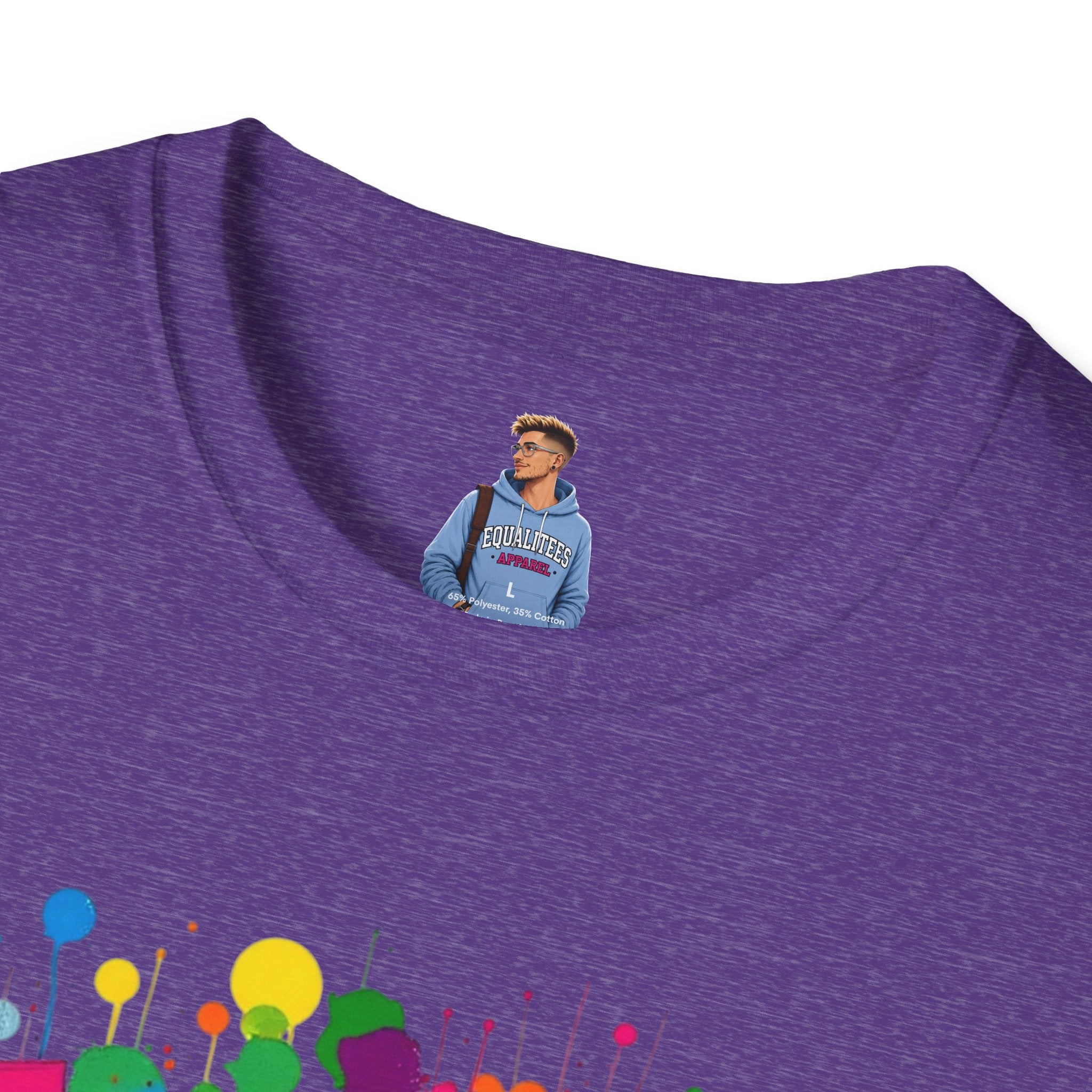 Juntos nos levantamos Camiseta unisex de estilo suave