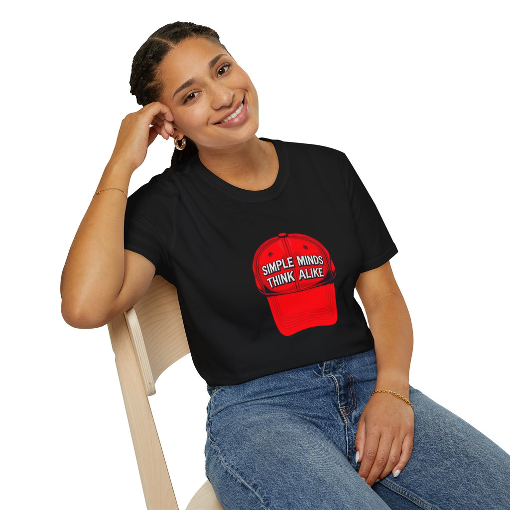 Simple Minds Think Alike T-Shirt' & 'Make America Think Again' Graphic Tee