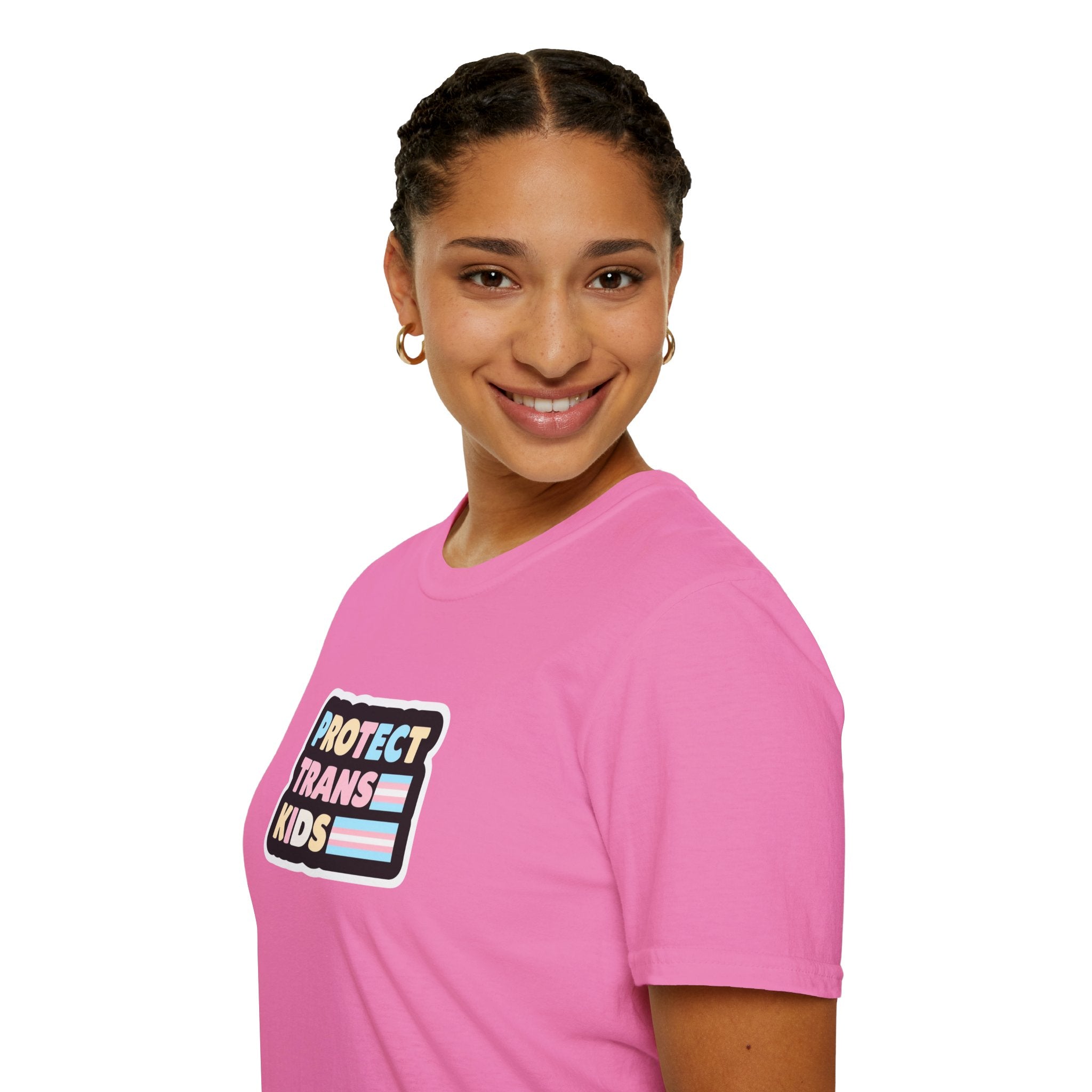Camiseta unisex de estilo suave "Protect Trans Kids" - Empowerment &amp; Pride Apparel
