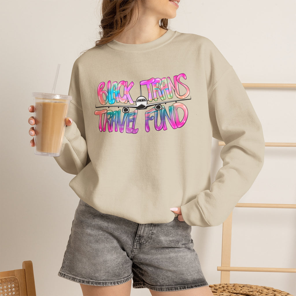 BTTF - Black Trans Travel Fund Unisex Crewneck Sweatshirt