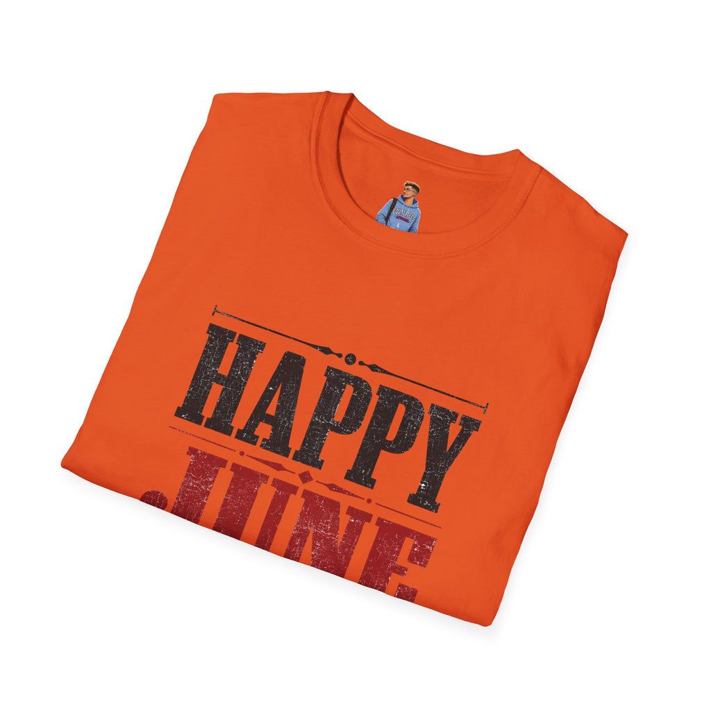 Juneteenth T-Shirt — "Happy Juneteenth" Celebration Tee