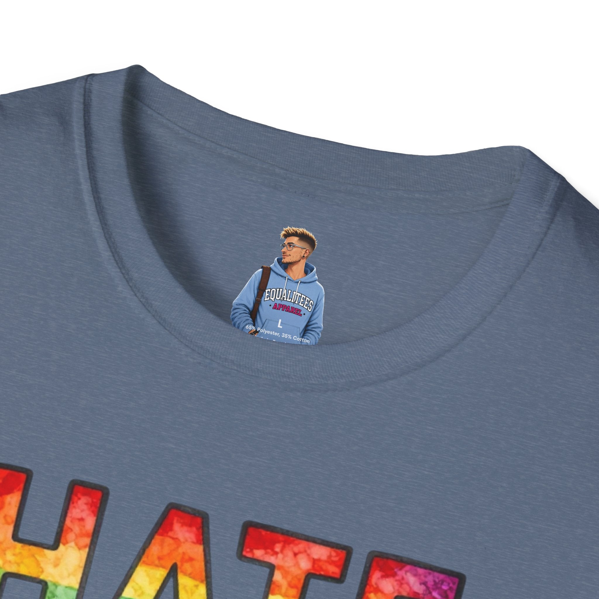 Hate Is Not A Family Value Rainbow Pride T-Shirt