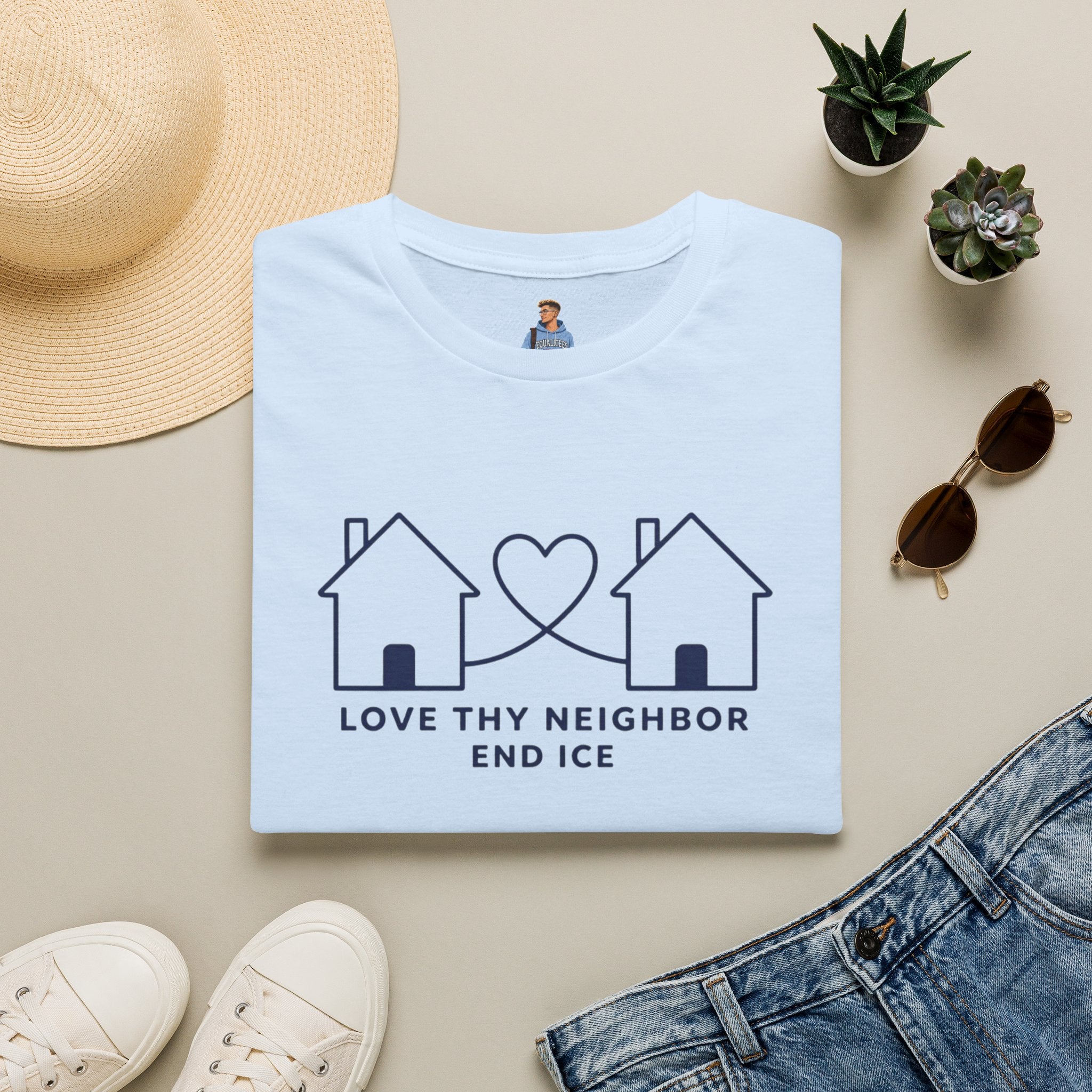 Love Thy Neighbor END ICE T-Shirt