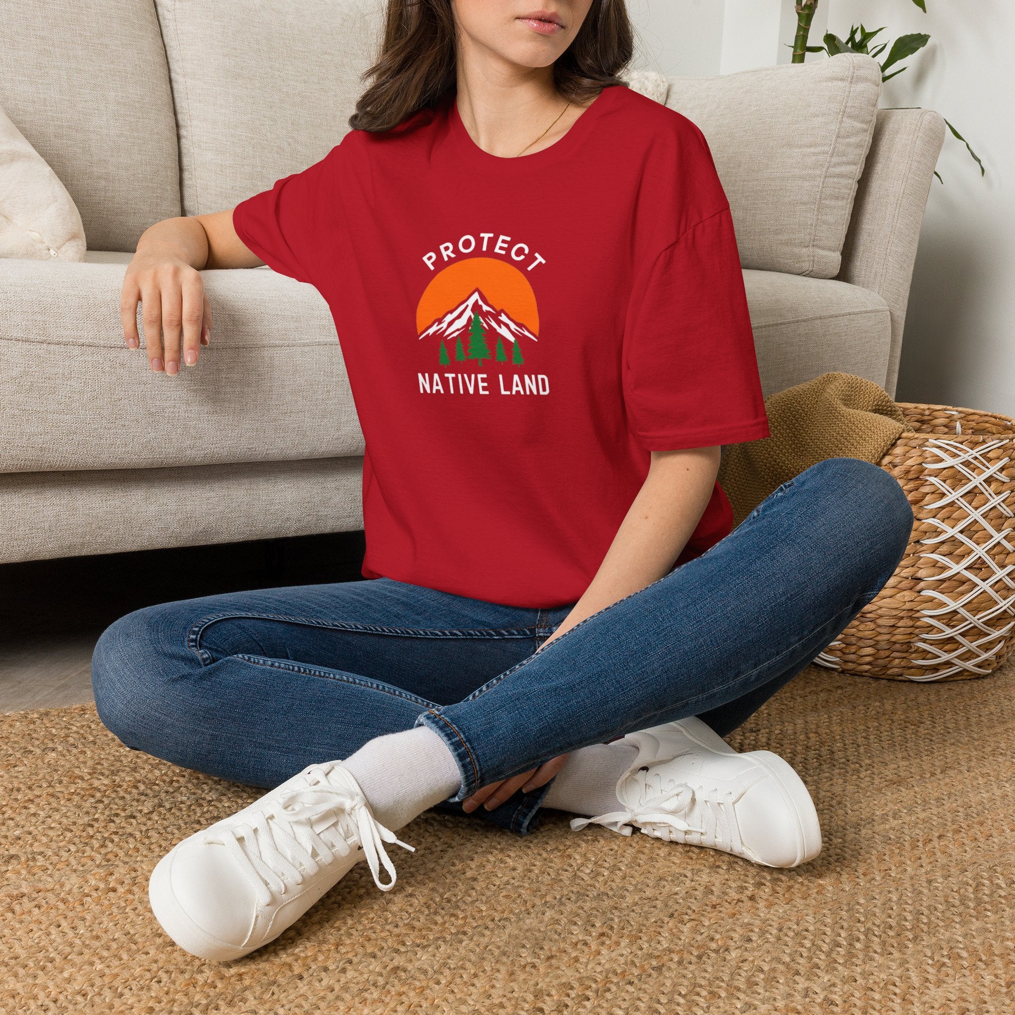 Protect Native Land Softstyle Unisex T-shirt