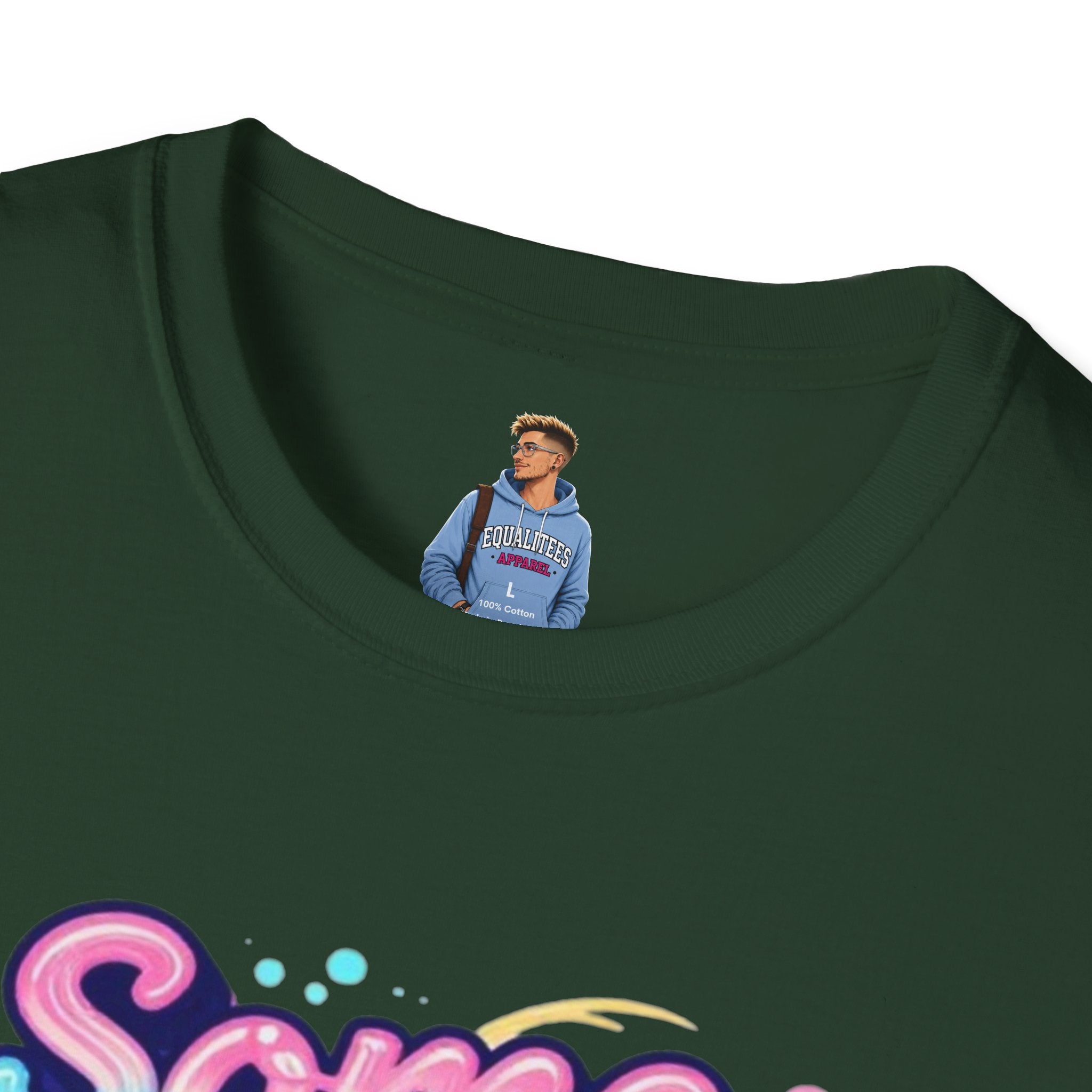 Some People are Trans T-Shirt — "Some People Are Trans. Get Over It." Colorful Pride Tee