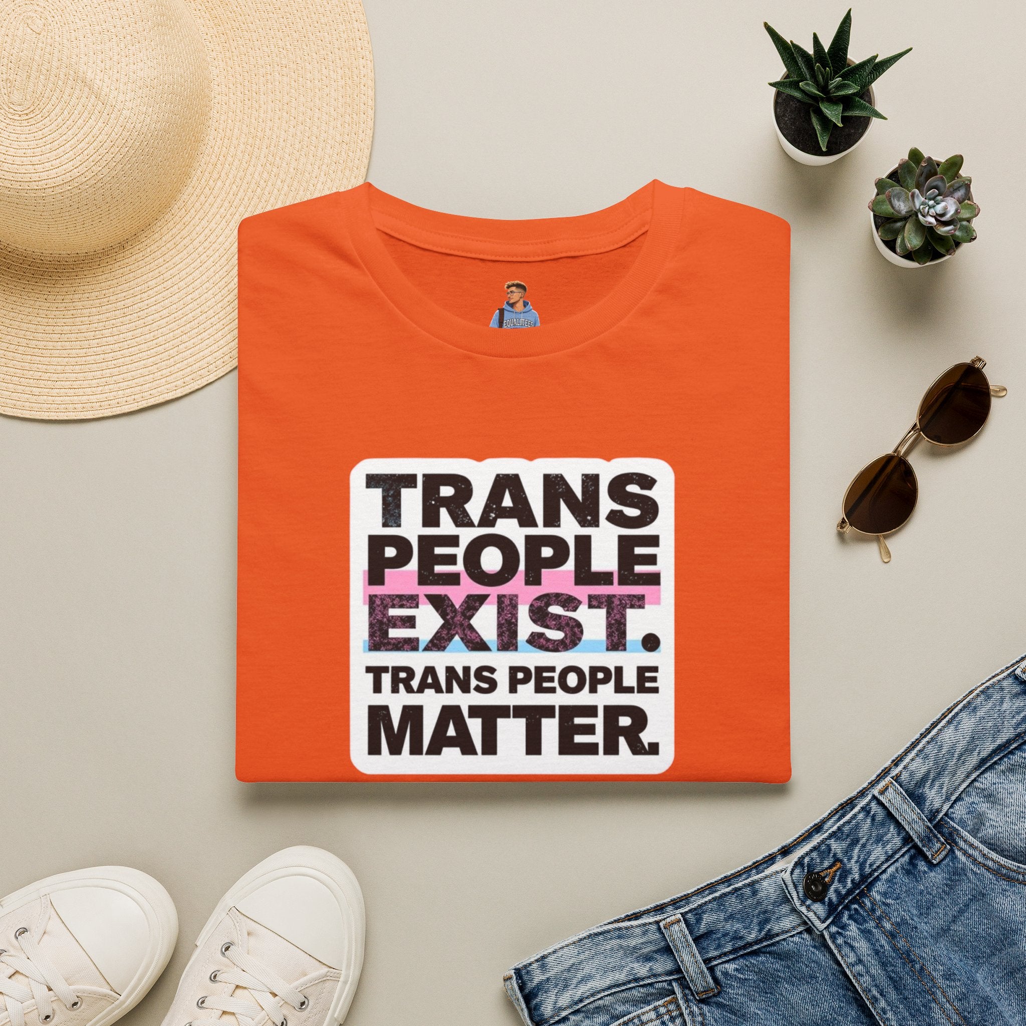 Trans People Exist T-Shirt