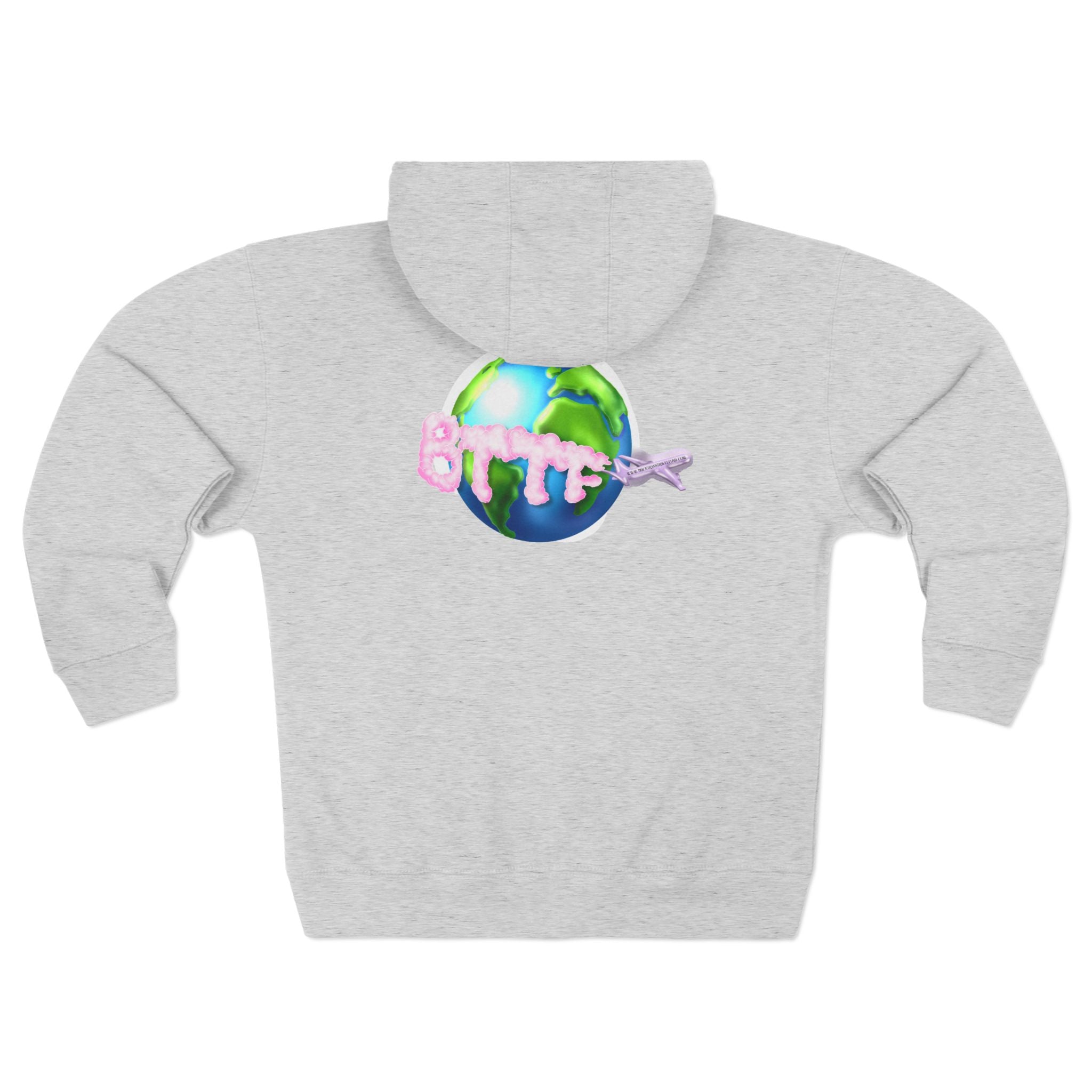 BTTF - Black Trans Travel Fund Unisex Zip-Up Hoodie