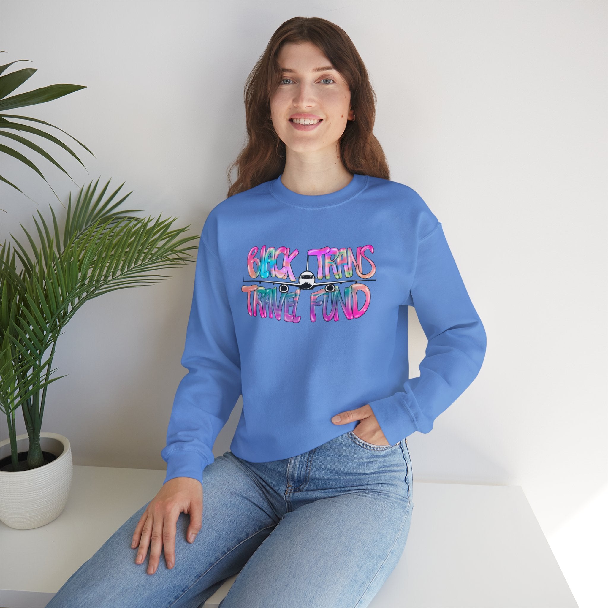 BTTF - Black Trans Travel Fund Unisex Crewneck Sweatshirt