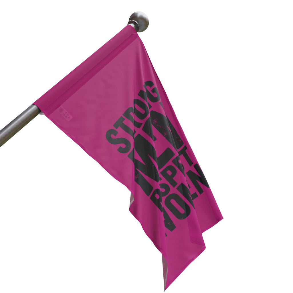 Strong Men Respect Women Protest Flag - EqualiTees.Me