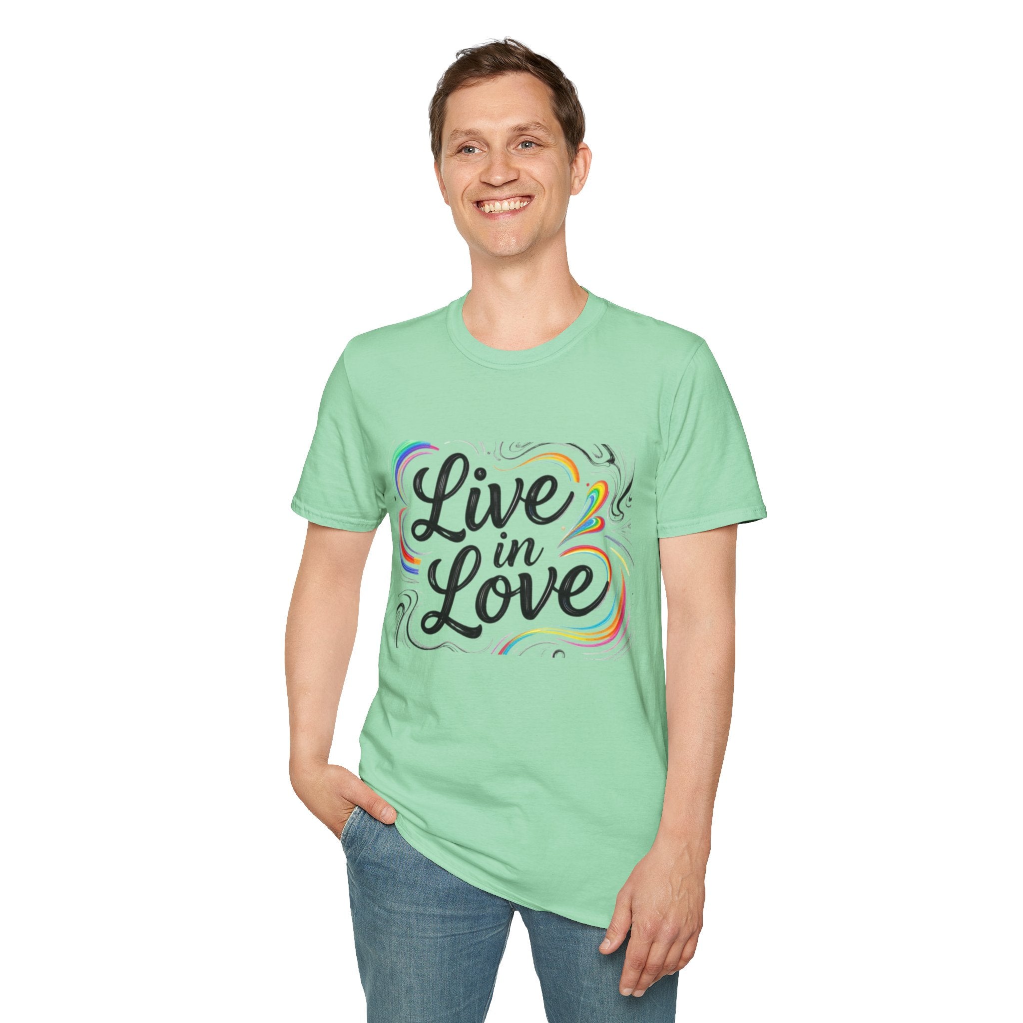 Live in Love Inspirational T-Shirt