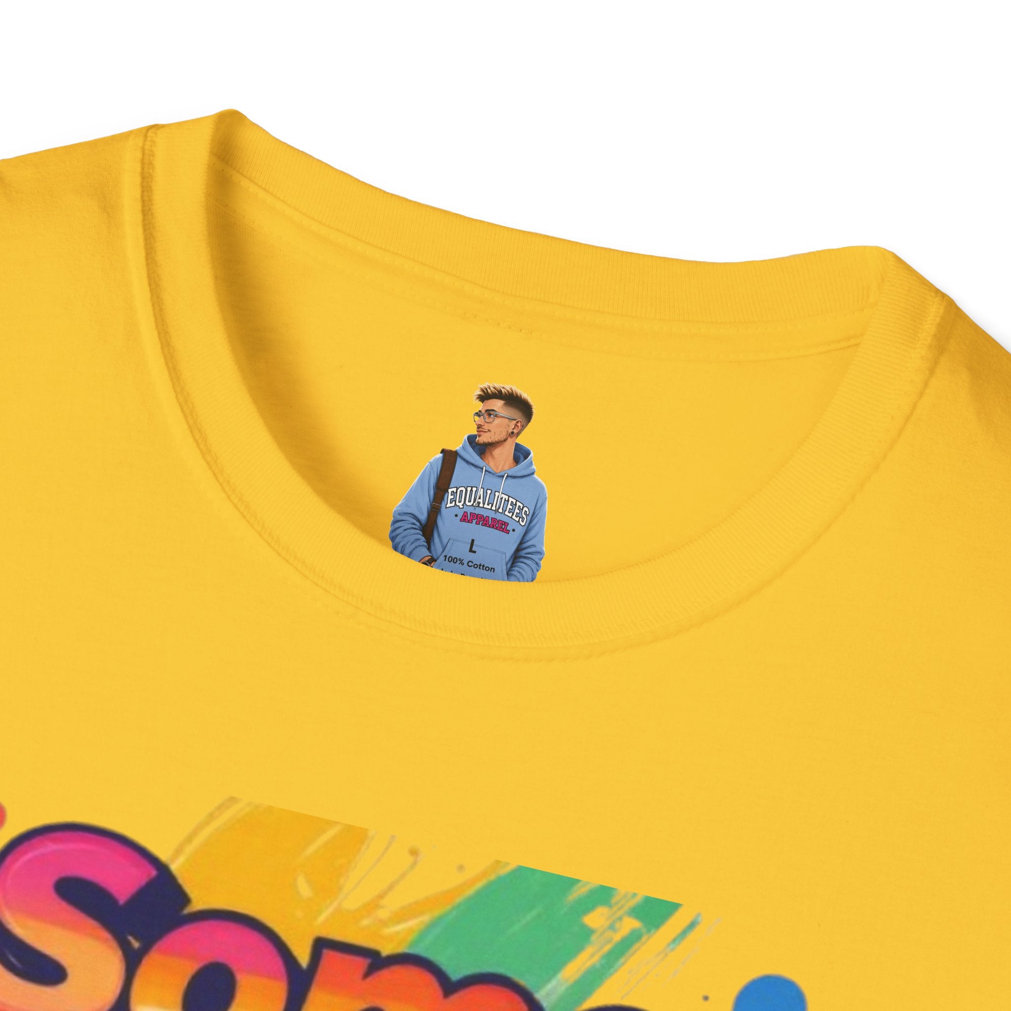 Some People Are Queer T-Shirt Rainbow Graphic