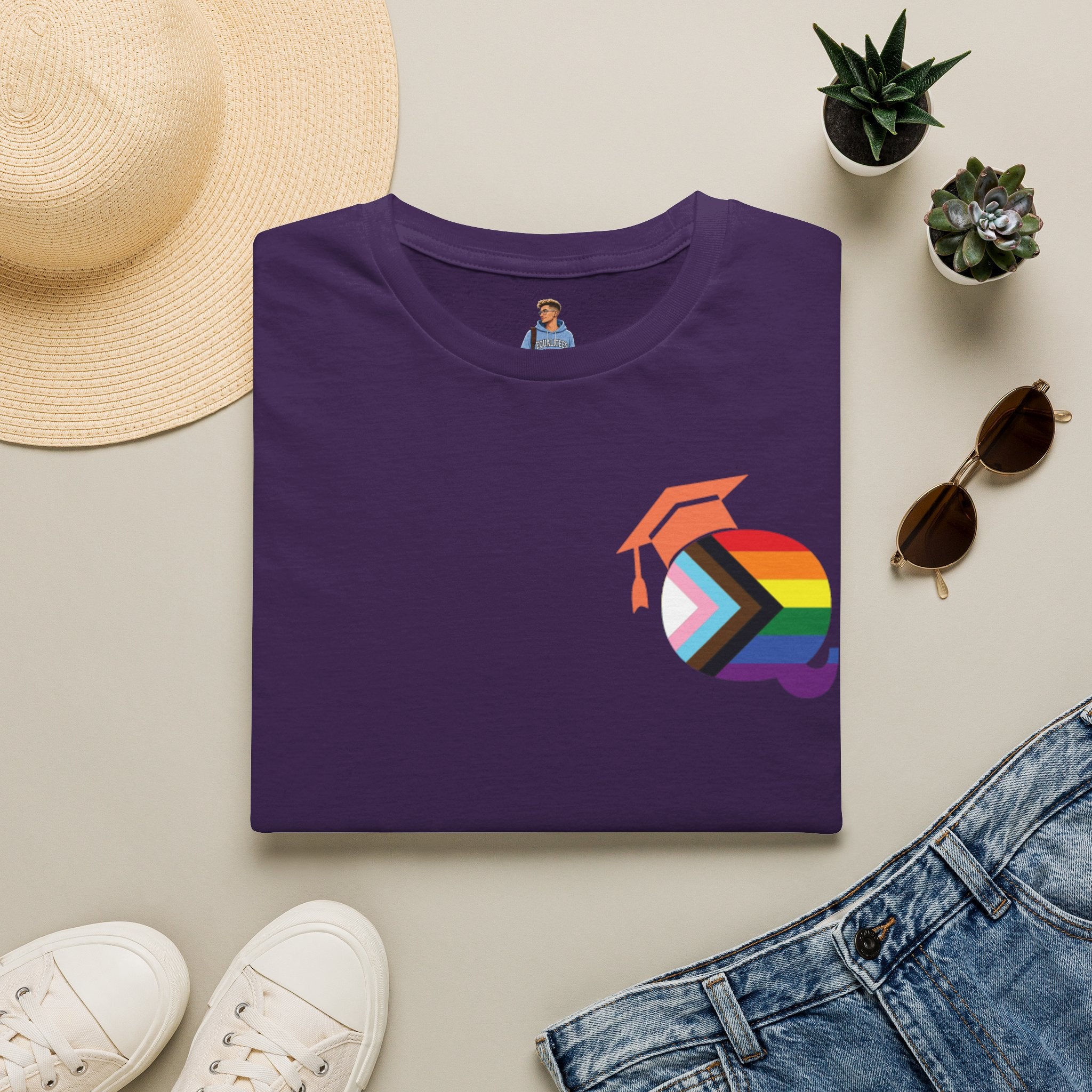 TWQ - Teaching While Queer Unisex Softstyle Logo T-shirt