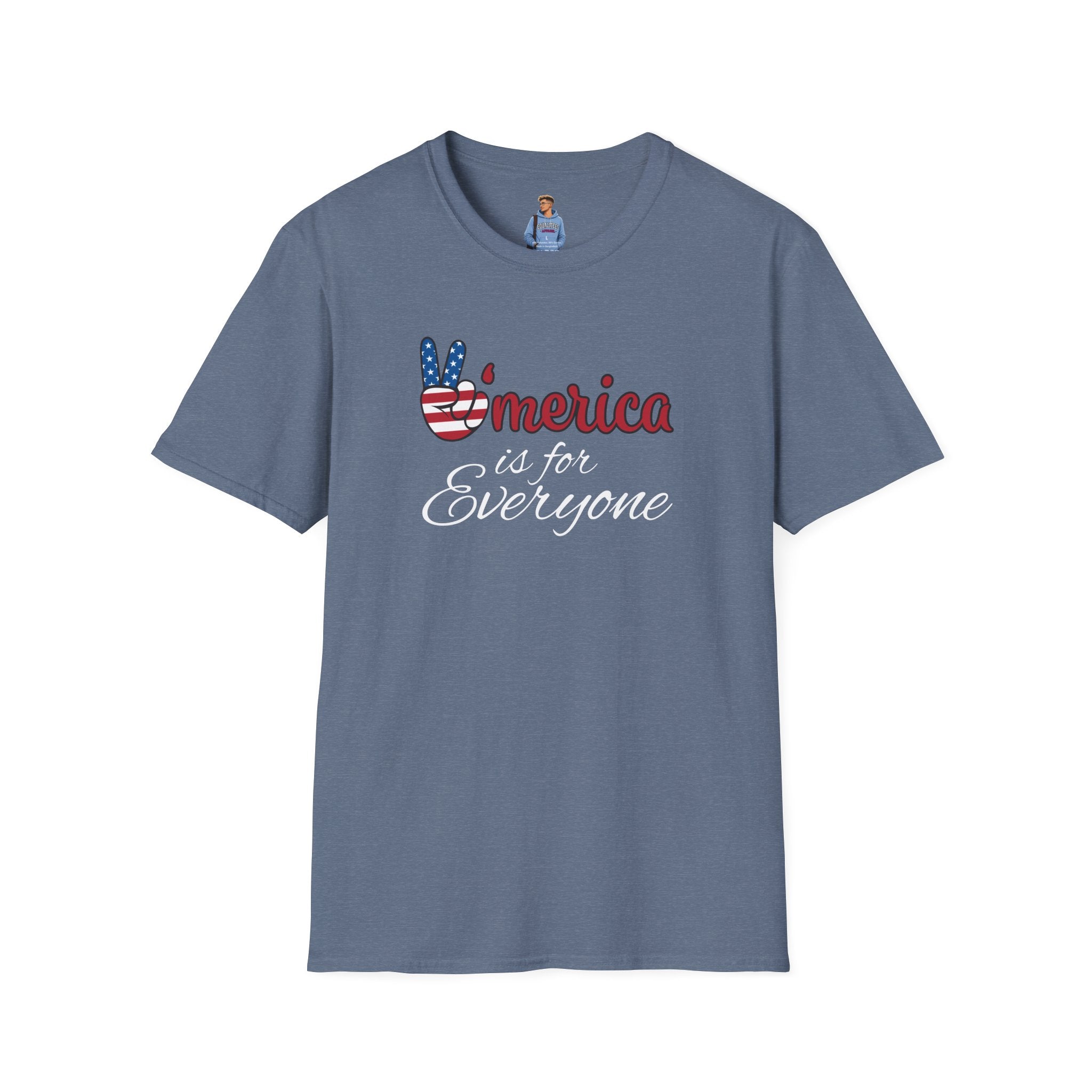 'América es para todos' - Camiseta unisex Softstyle