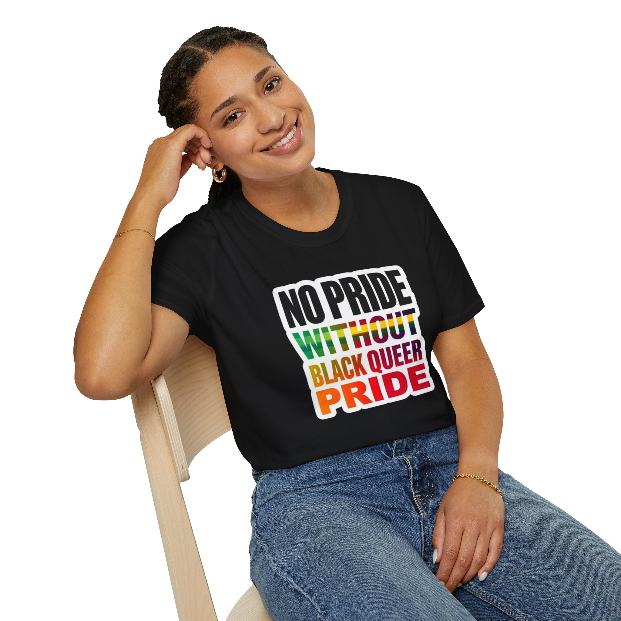 No Pride Without Black Queer Pride T-shirt