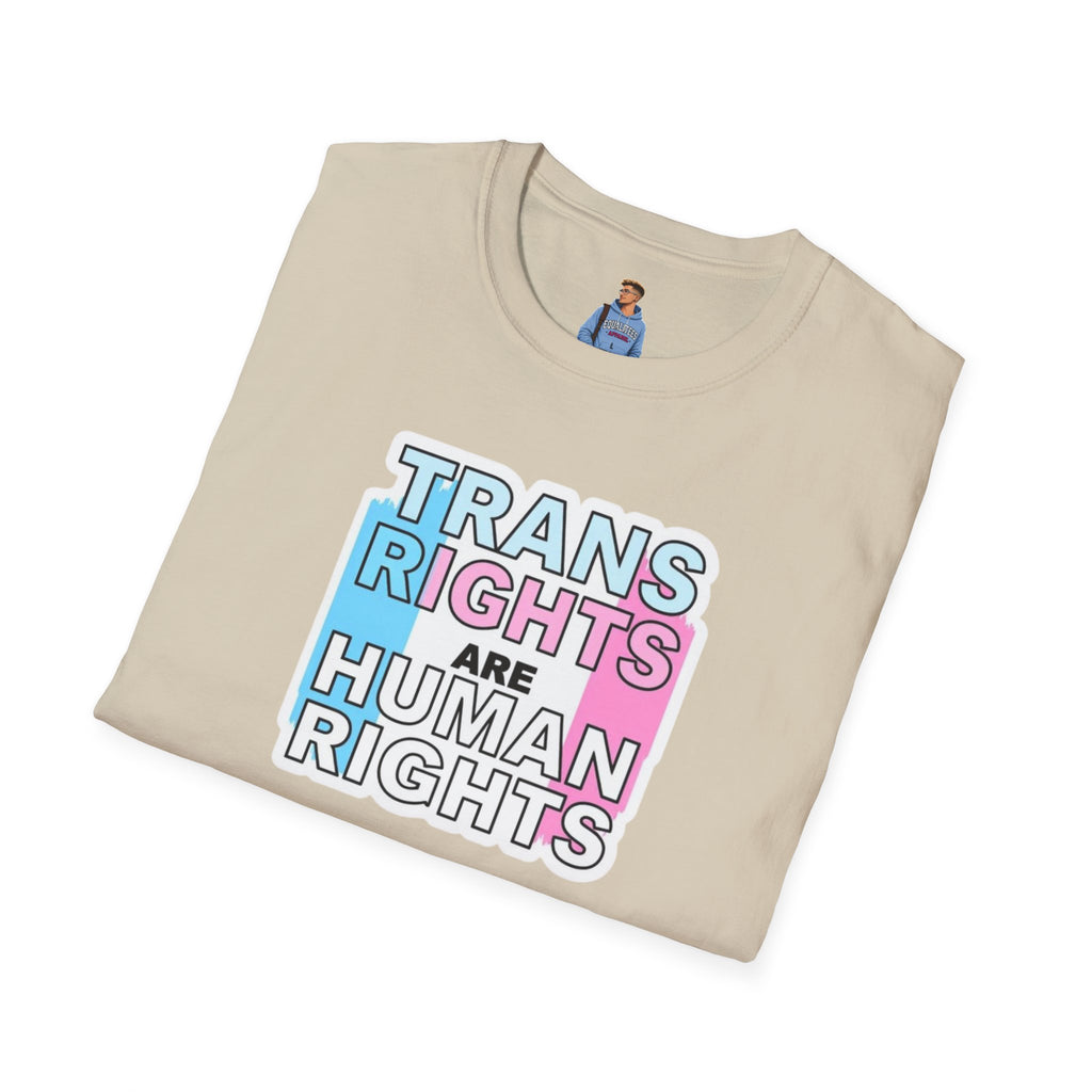 Trans Rights Unisex Softstyle T-Shirt - Support Equality & Trans Rights