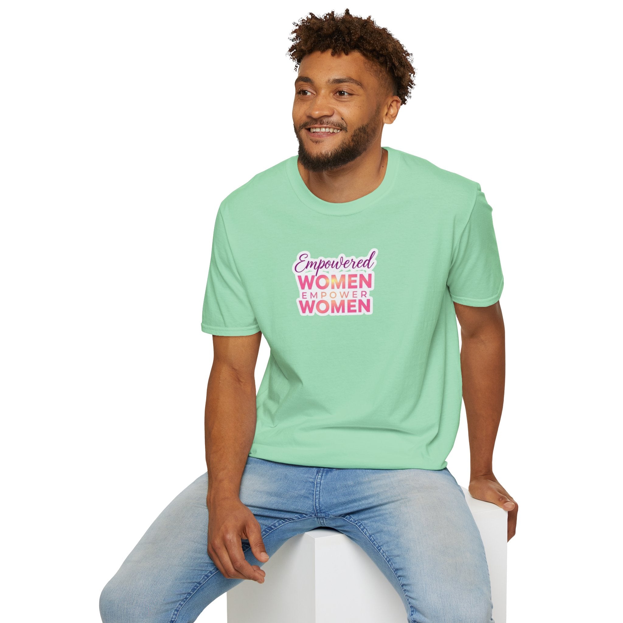 Empowered Women T-Shirt | Unisex Softstyle Tee for Women’s Empowerment