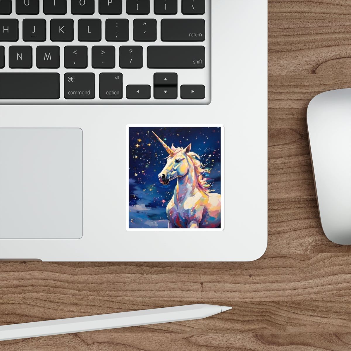 Die-Cut Stickers - Majestic Unicorn - EqualiTees.Me