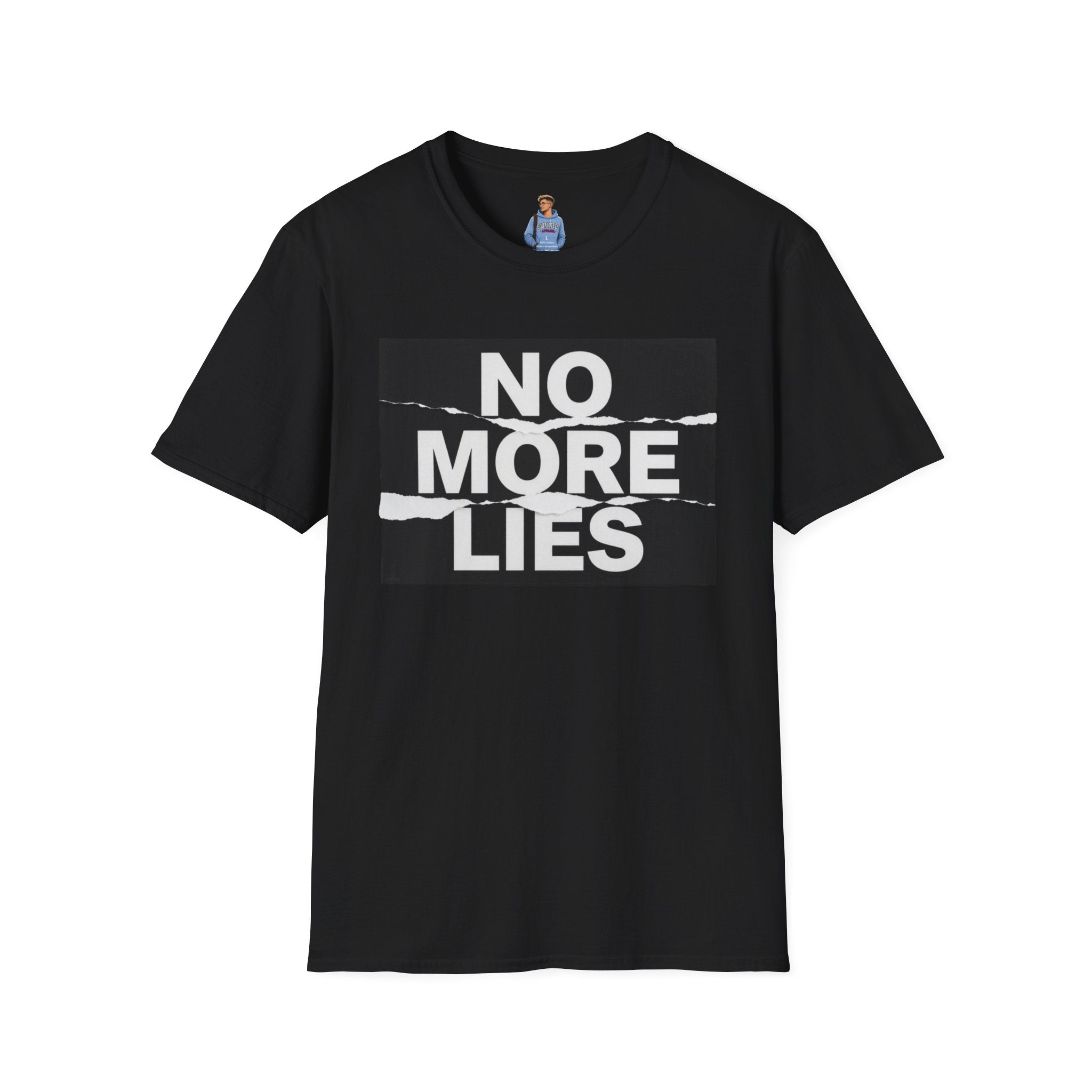 No More Lies T-Shirt — Bold Protest Graphic Tee