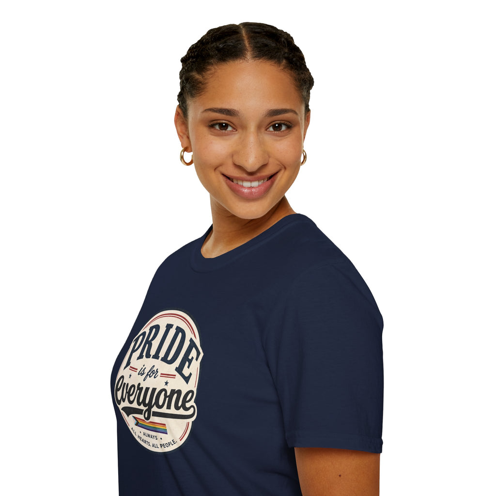 Pride Is for Everyone T-Shirt — Inclusive Retro Pride Tee