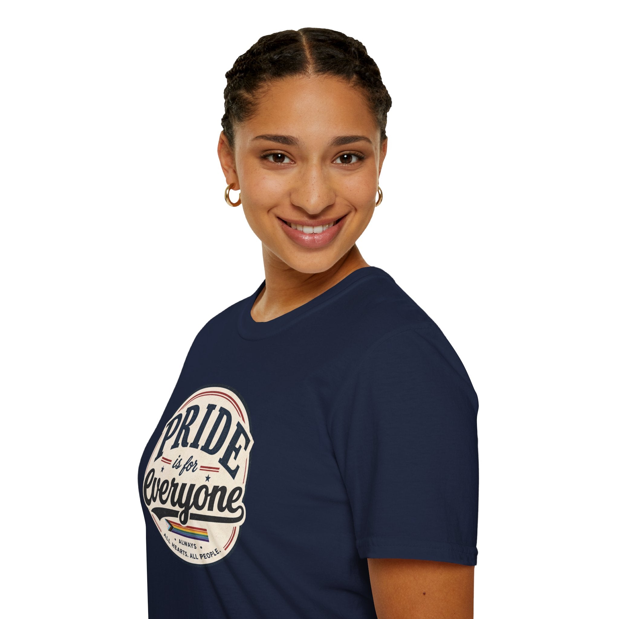 Pride Is for Everyone T-Shirt — Inclusive Retro Pride Tee