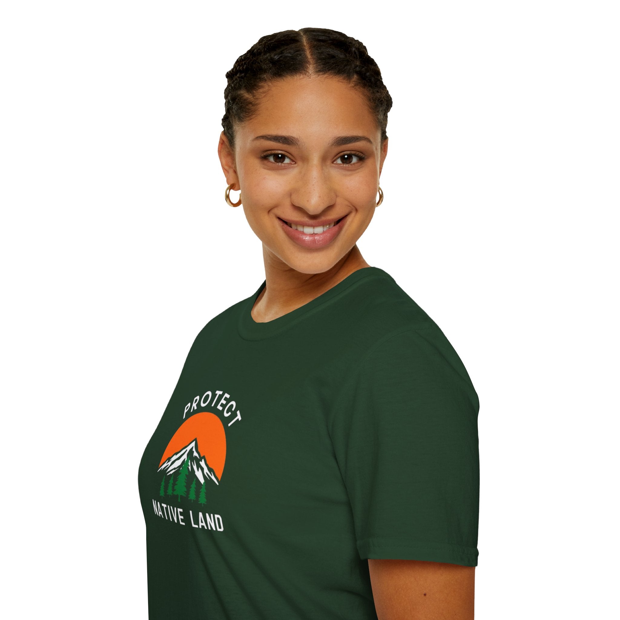 Protect Native Land Softstyle Unisex T-shirt