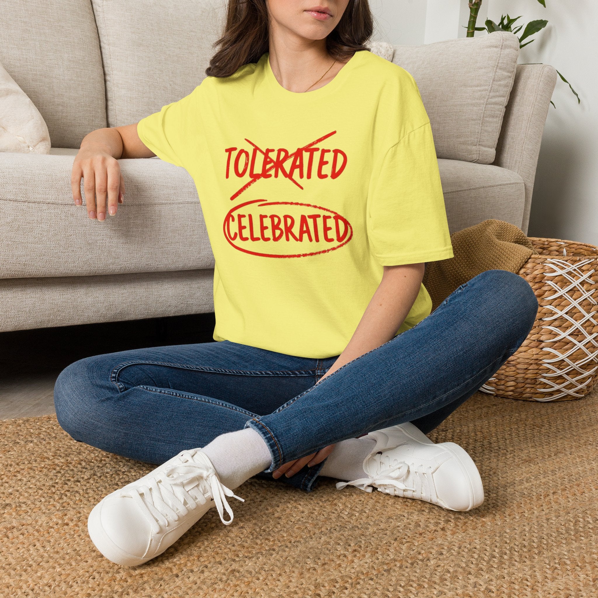 Not Tolerated. Celebrated. T-Shirt