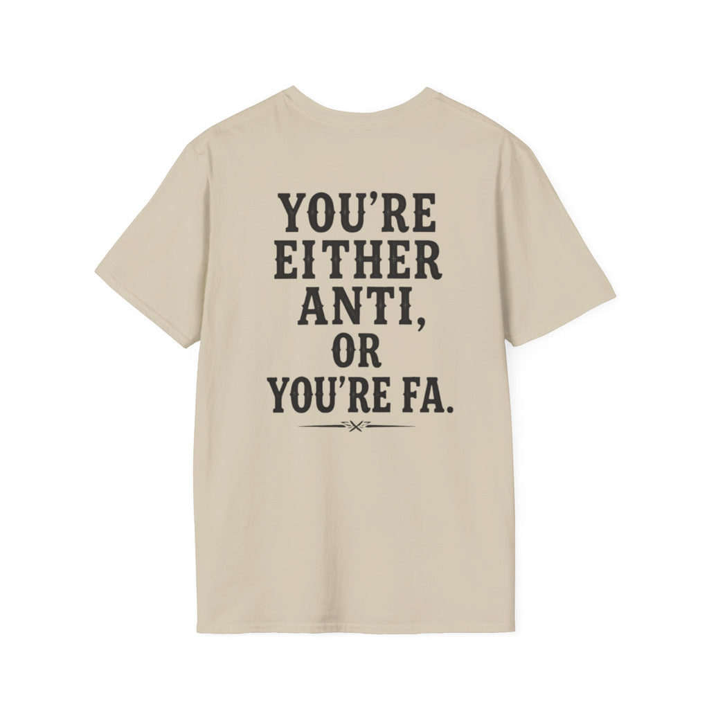 ANTI or FA Antifascist T-shirt
