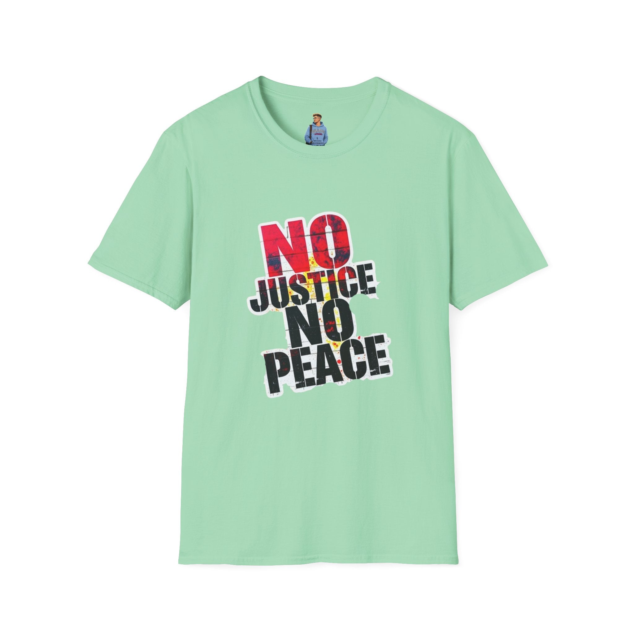 No Justice, No Peace Unisex Softstyle T-Shirt