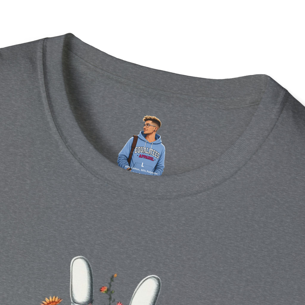 Camiseta unisex de estilo suave Grow Peace: inspiración boho, perfecta para festivales y uso diario